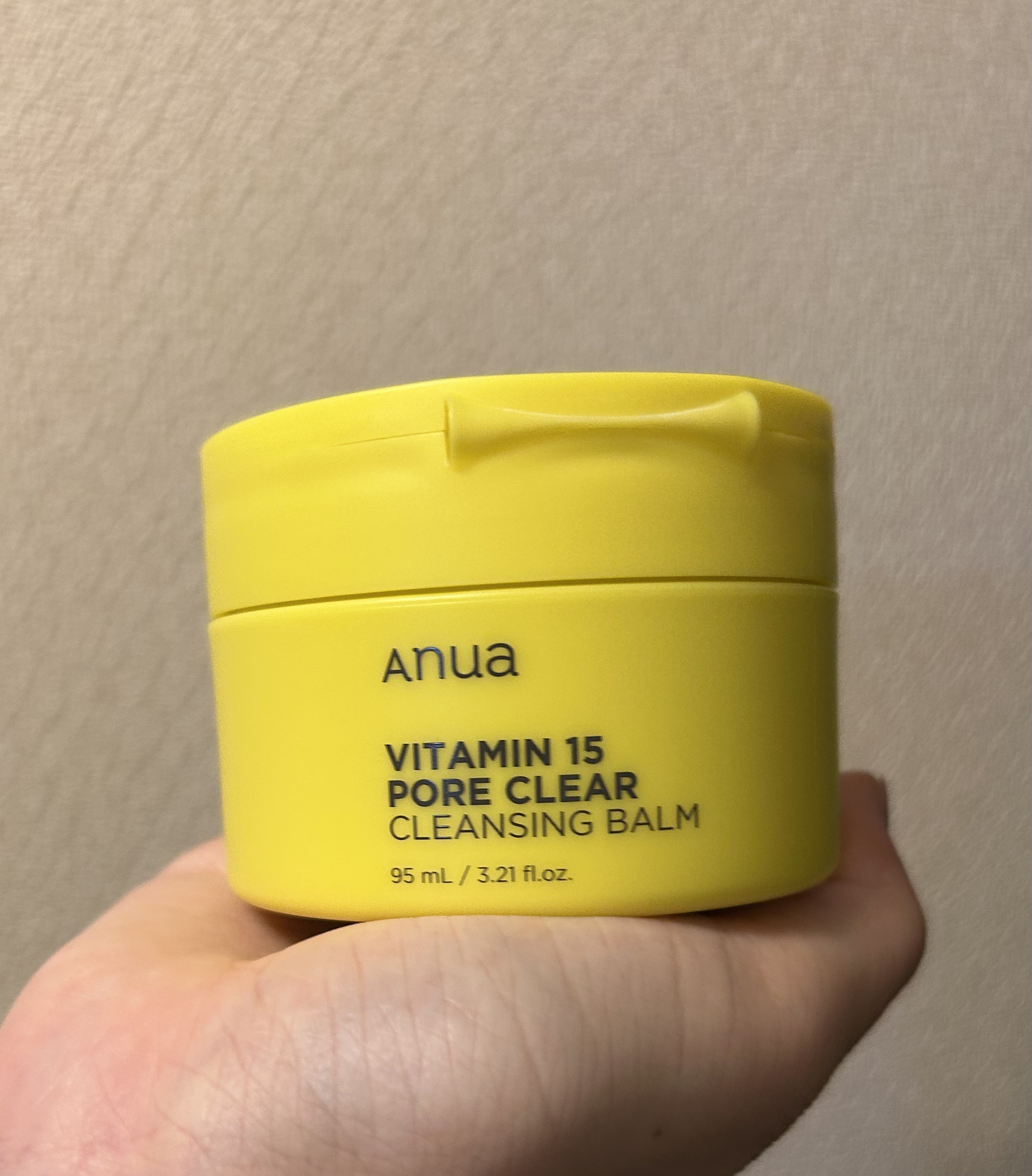 ビタミン15 ポアクリア クレンジングバーム/Anua/クレンジングバームを使ったクチコミ（1枚目）