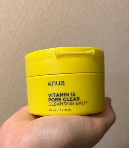 ビタミン15 ポアクリア クレンジングバーム/Anua/クレンジングバームを使ったクチコミ(1枚目)