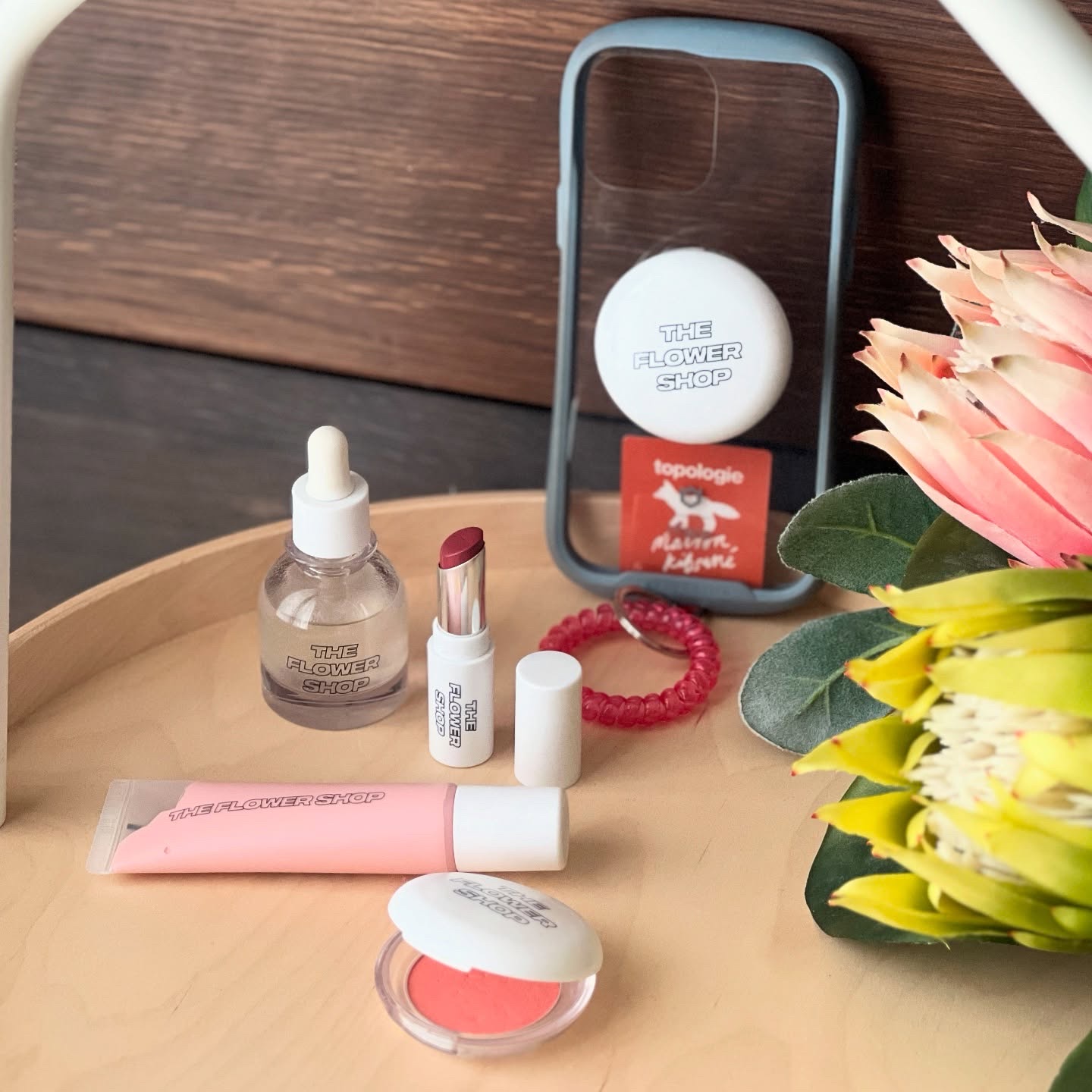 ザ・フラワーショップ　マルチバーム/THE FLOWER SHOP/ジェル・クリームチークを使ったクチコミ（1枚目）