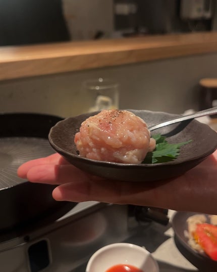 ぽんず。((フォロバ強化中)) on LIPS 「𓅫⸒⸒焼きしゃぶネギ塩ロース、焼きしゃぶパクチー、鶏ハンバーグ..」(8枚目)