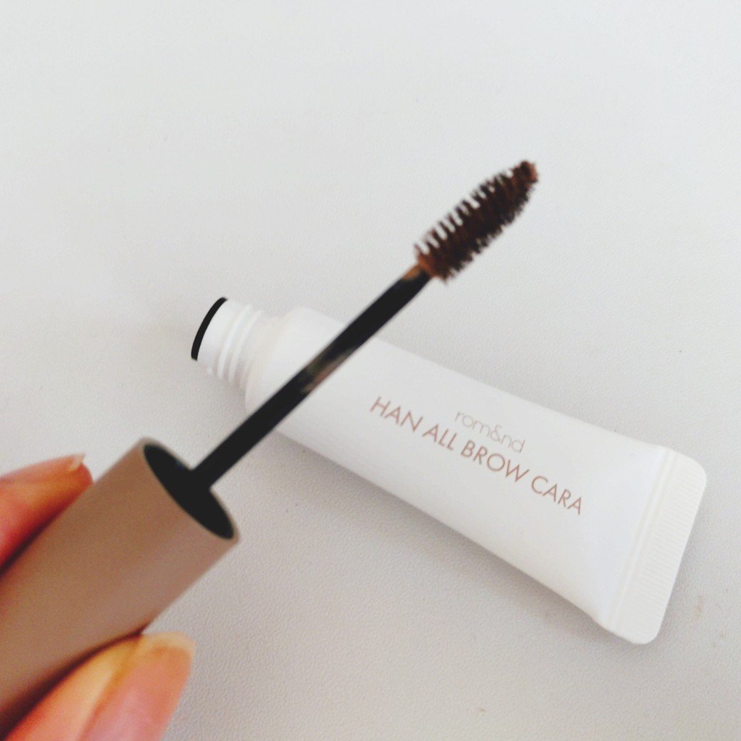 ハンオールブロウカラ/rom&nd/眉マスカラを使ったクチコミ（3枚目）