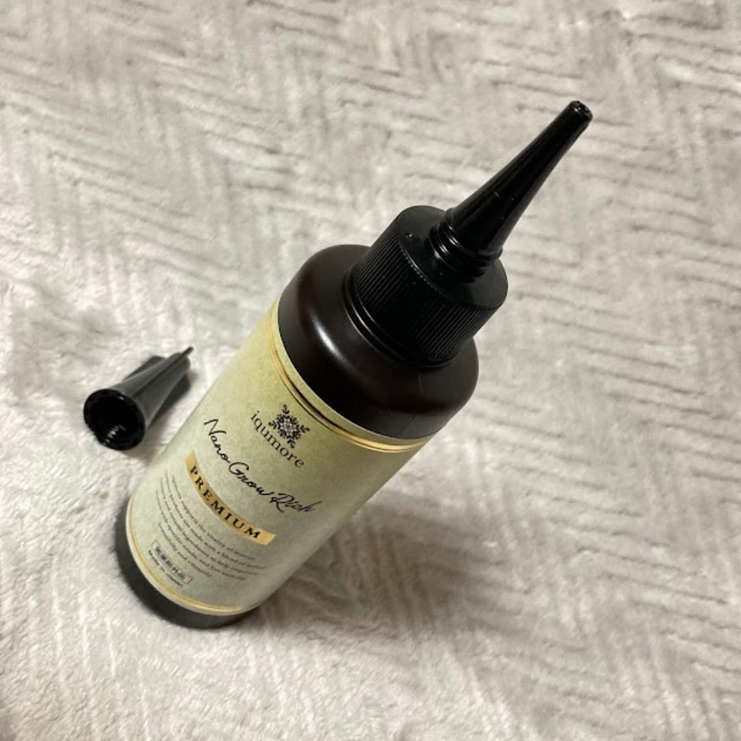 ナノグロウリッチ/iqumore/頭皮ローションを使ったクチコミ（3枚目）