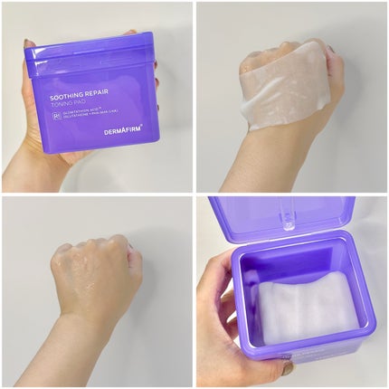 スージングリペア トーニングパッド/ダーマファーム/トナーパッドを使ったクチコミ(2枚目)