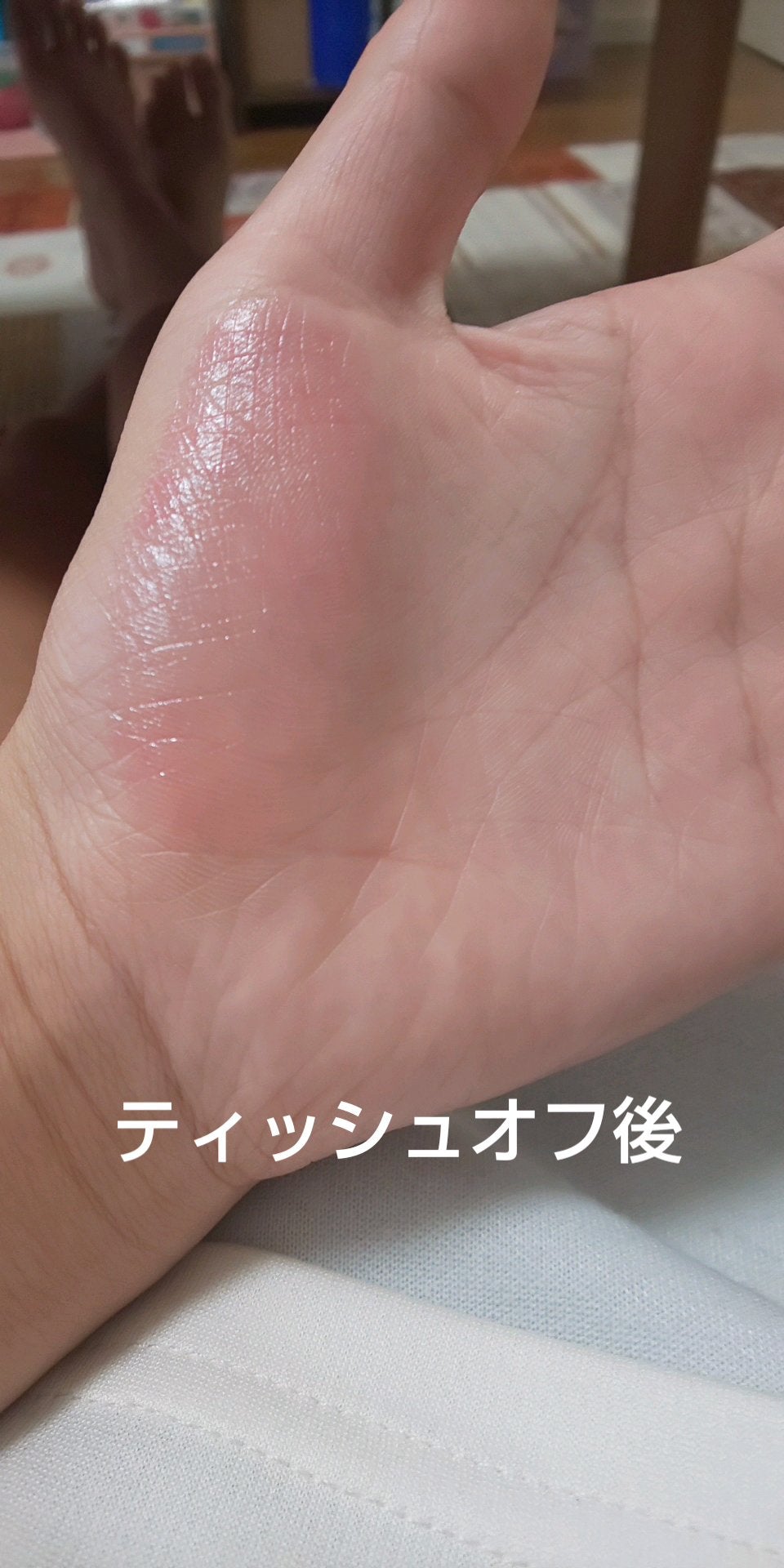 モイストピュアカラーリップ/ニベア/リップクリームを使ったクチコミ(5枚目)