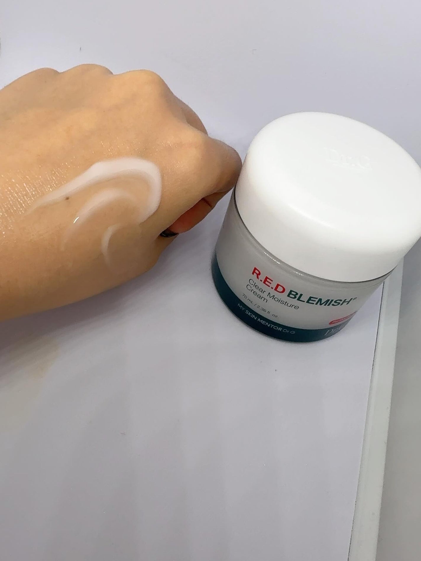 レッドブレミッシュ クリアスージングクリーム/Dr.G/フェイスクリームを使ったクチコミ(4枚目)