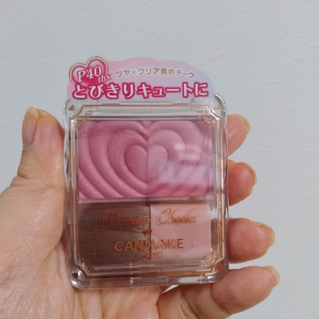 パウダーチークス/キャンメイク/パウダーチークを使ったクチコミ（1枚目）