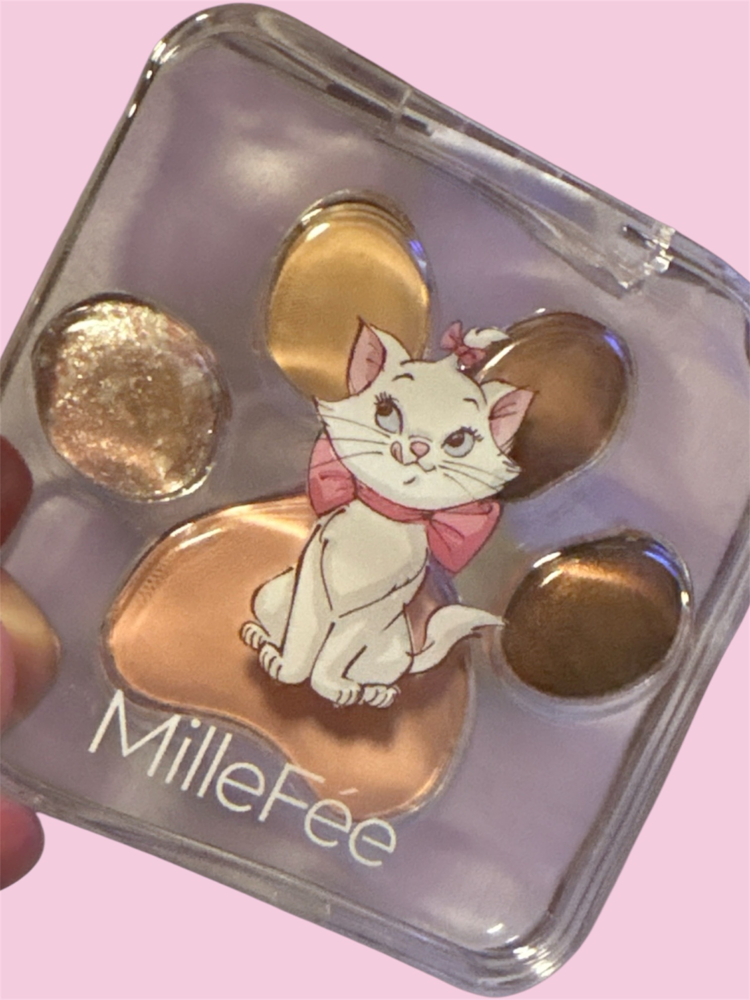 ミャオパウズアイシャドウパレット/MilleFée/アイシャドウパレットを使ったクチコミ（3枚目）