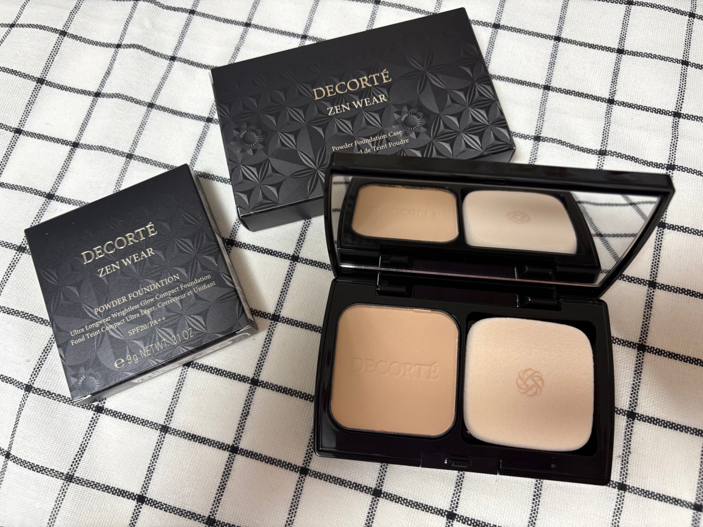 ゼン ウェア パウダーファンデーション/DECORTÉ/パウダーファンデーションを使ったクチコミ(1枚目)