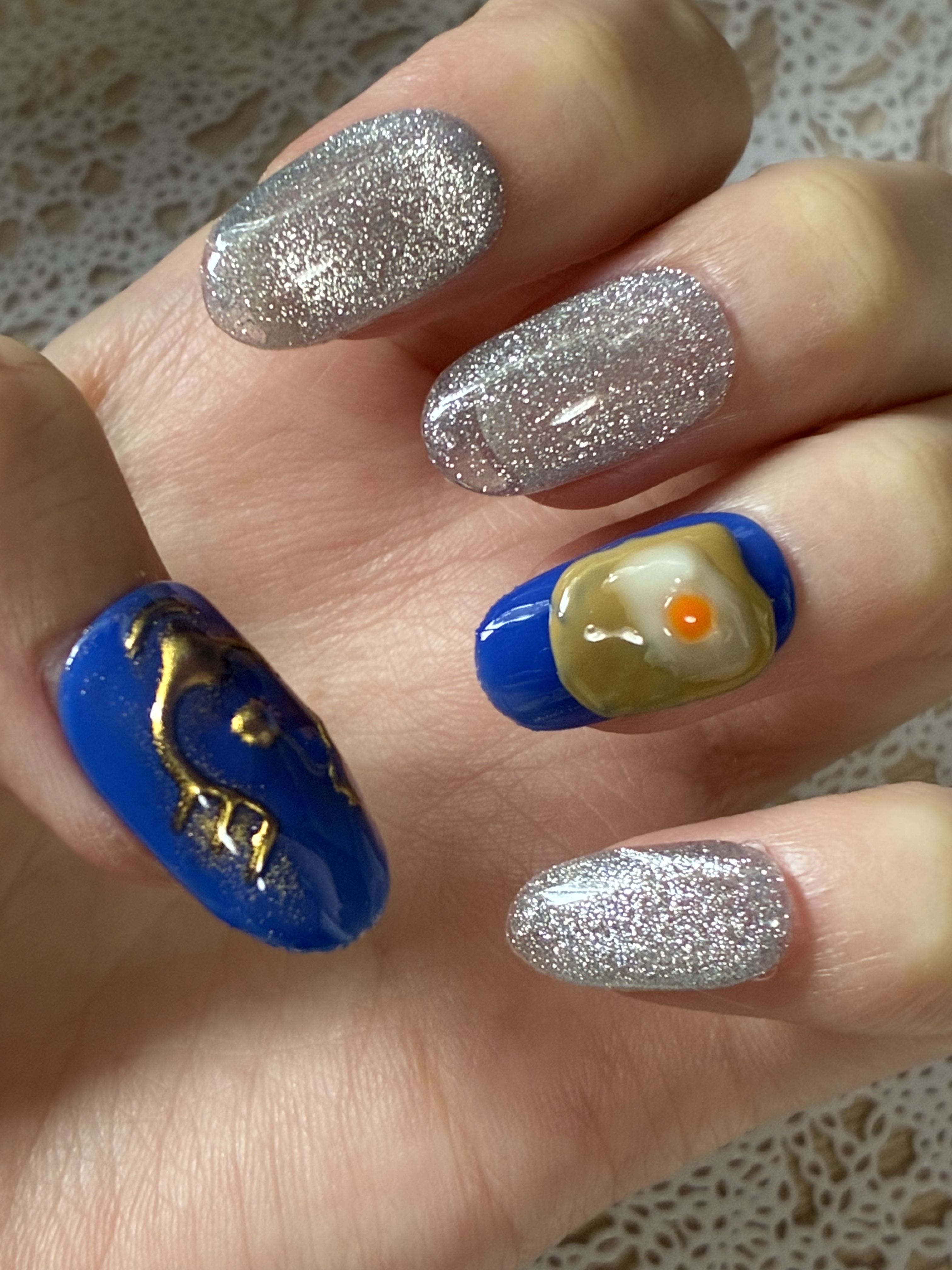 ジェルネイル（ライト対応）/セリア/ジェルネイルを使ったクチコミ（2枚目）