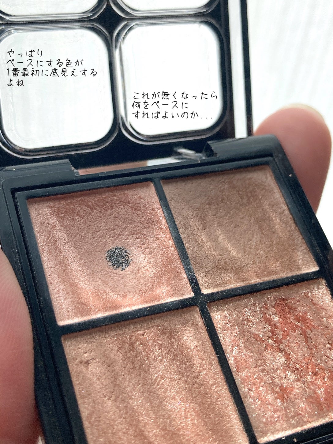 ケイト ポッピングシルエットシャドウ/KATE/アイシャドウパレットを使ったクチコミ(2枚目)
