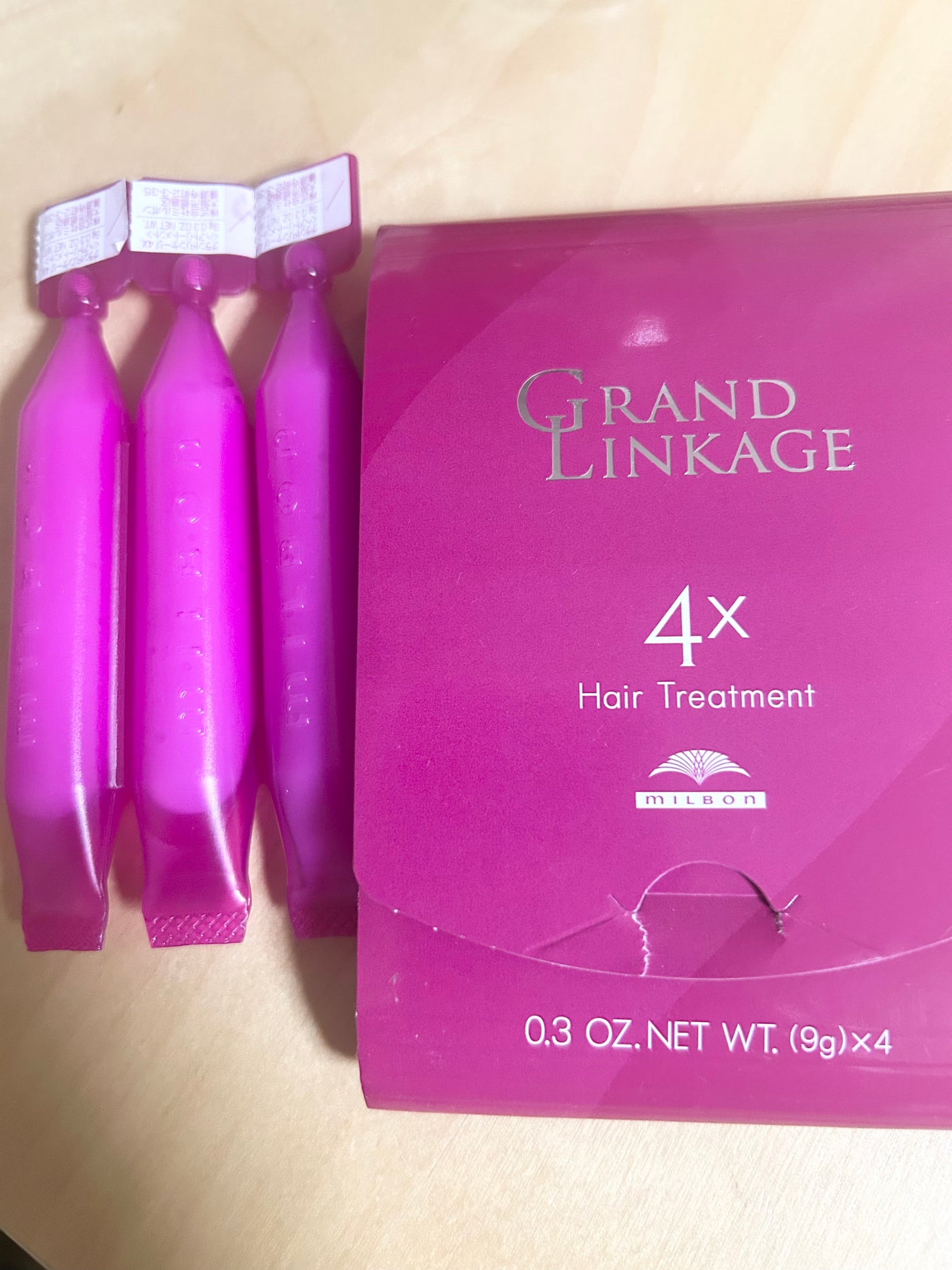 グランドリンゲージ4x/ミルボン/洗い流すヘアトリートメントを使ったクチコミ(1枚目)