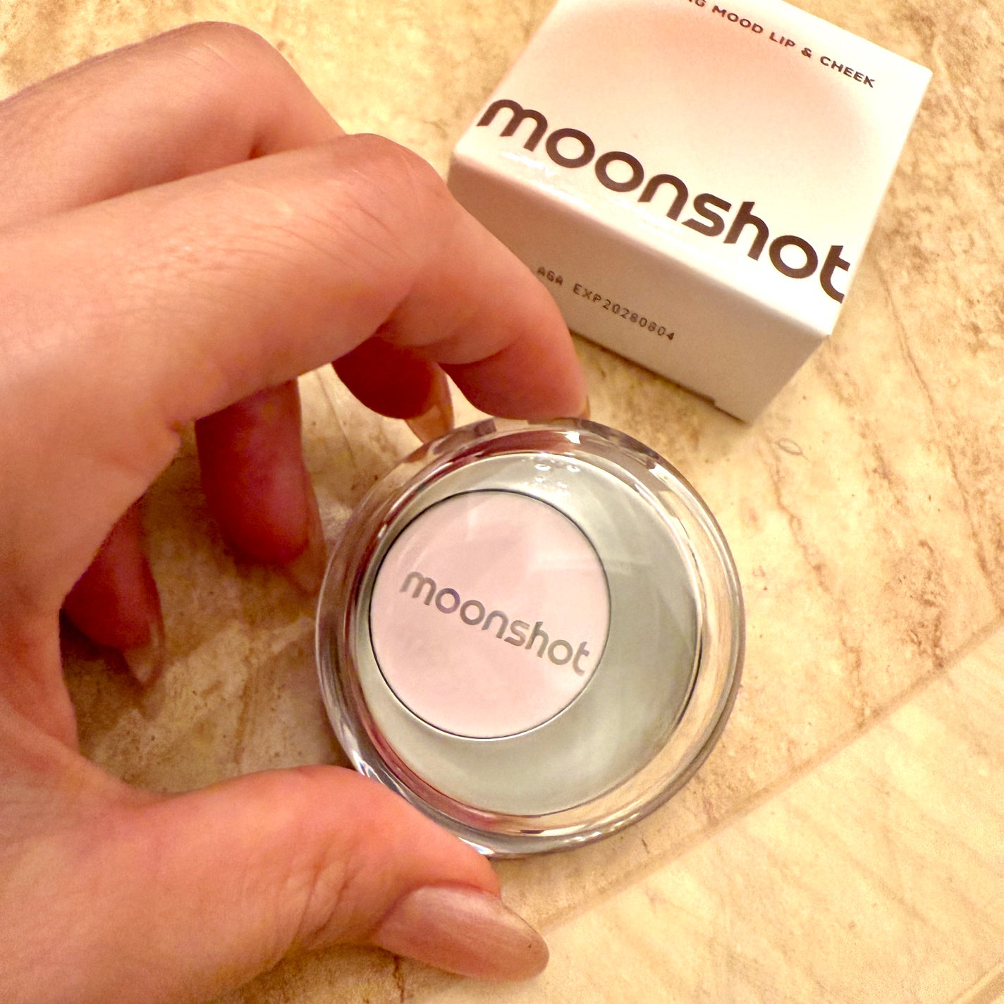 メルティングムードリップ&チーク/moonshot/ジェル・クリームチークを使ったクチコミ(1枚目)