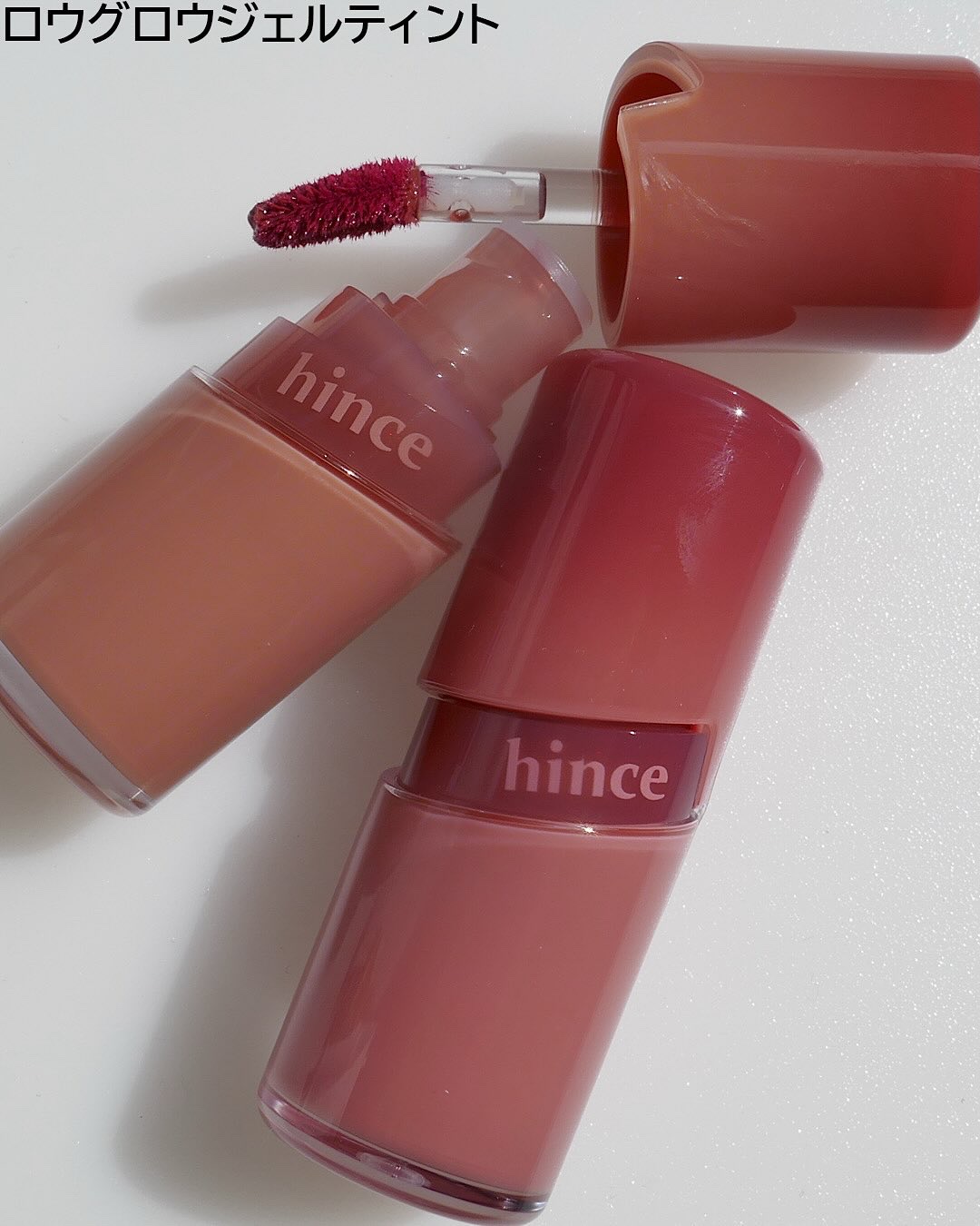 ロウグロウデューイーボール 16 ベアデュー/hince/リップバームを使ったクチコミ（2枚目）