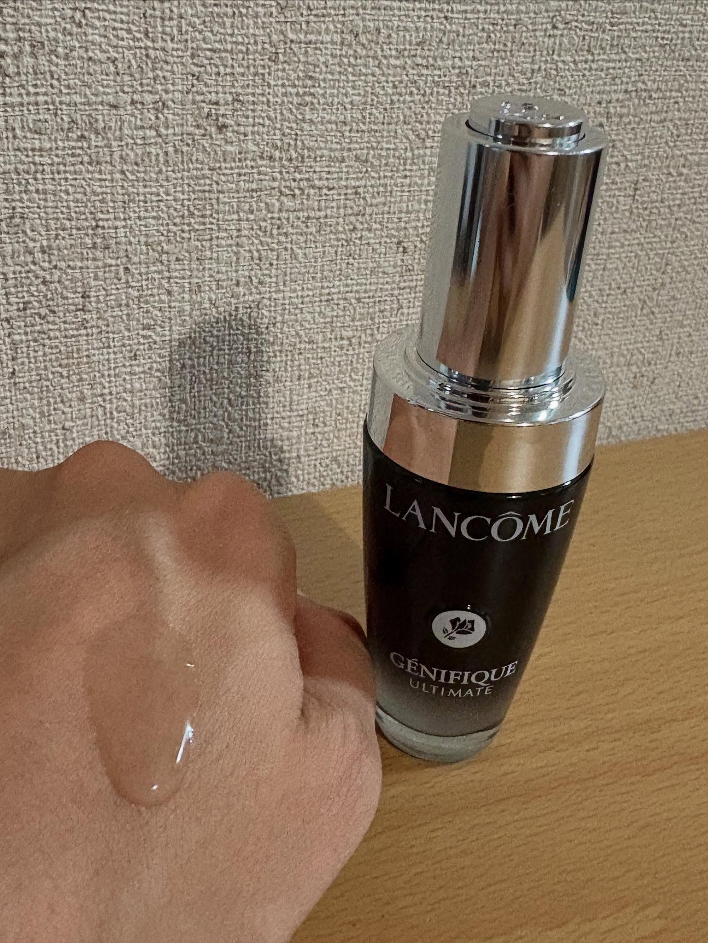 ジェニフィック アルティメ セラム スタンダードサイズ(50ml)/LANCOME/美容液を使ったクチコミ（3枚目）