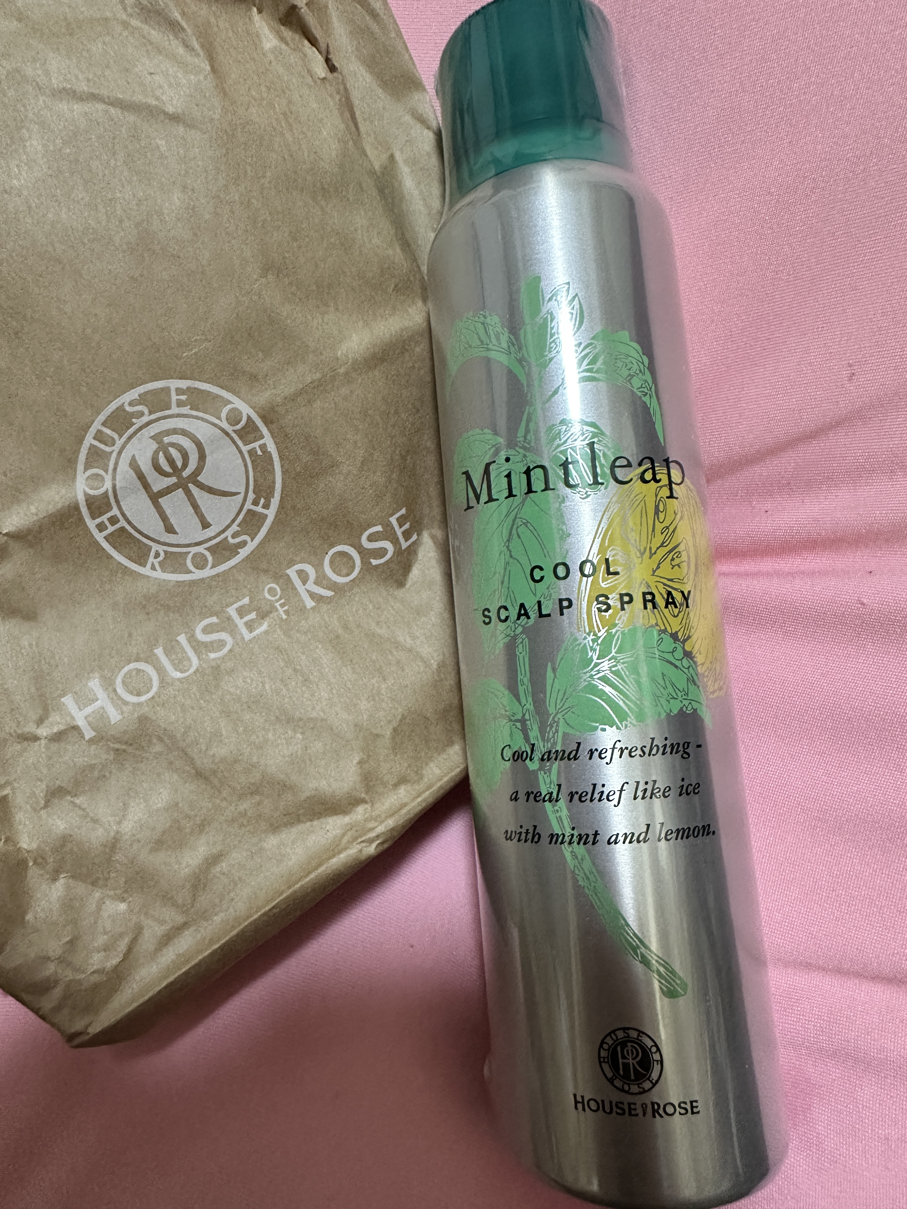 ミントリープ クール スカルプスプレー/ハウス オブ ローゼ/頭皮ローションを使ったクチコミ（1枚目）