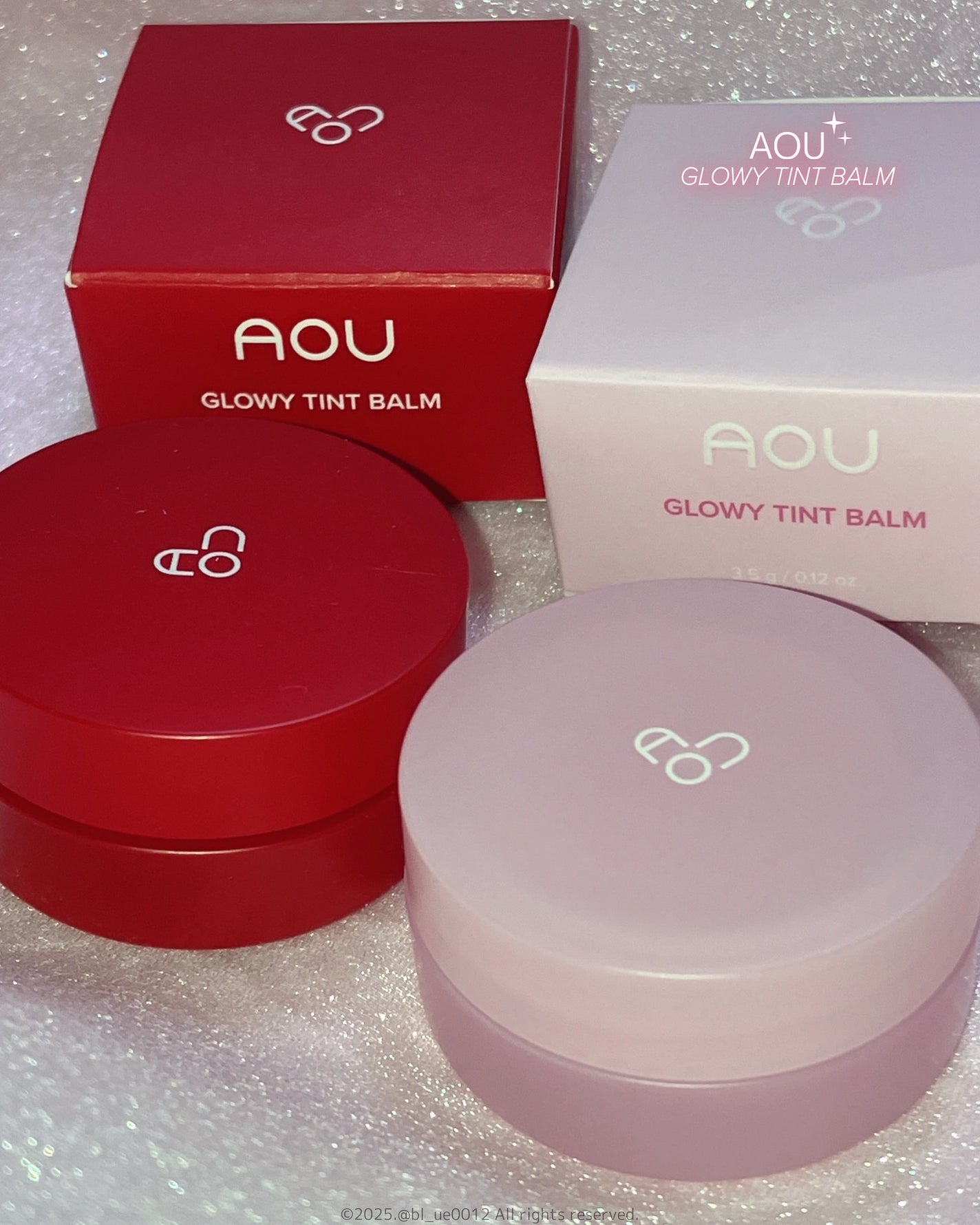 GLOWY TINT BALM/AOU/リップグロスを使ったクチコミ(2枚目)