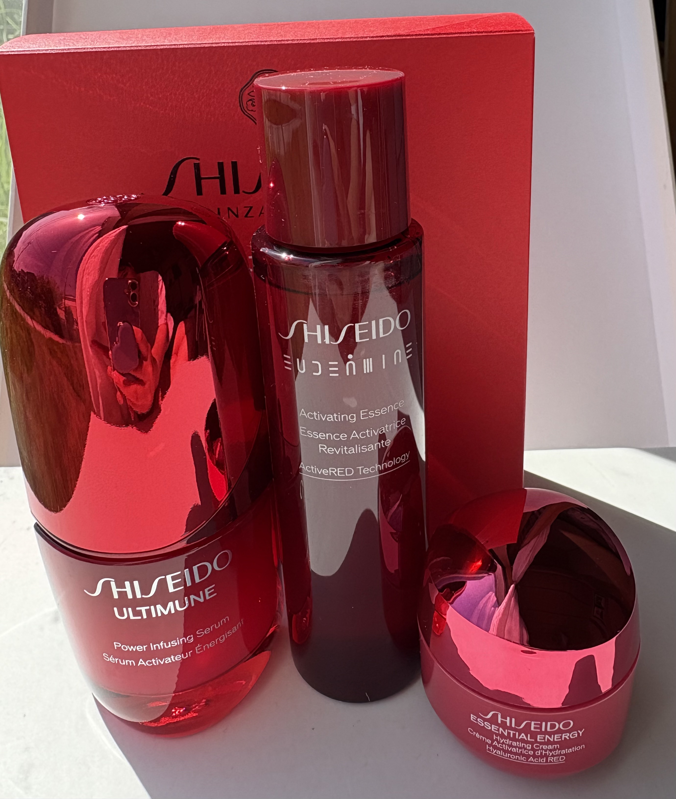 エッセンシャルイネルジャ ハイドレーティング クリーム/SHISEIDO/フェイスクリームを使ったクチコミ（1枚目）