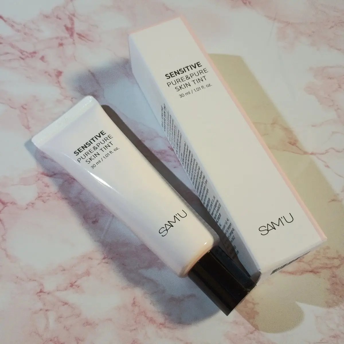 センシティブピュア＆ピュアスキンティント/SAM'U/化粧下地を使ったクチコミ（1枚目）