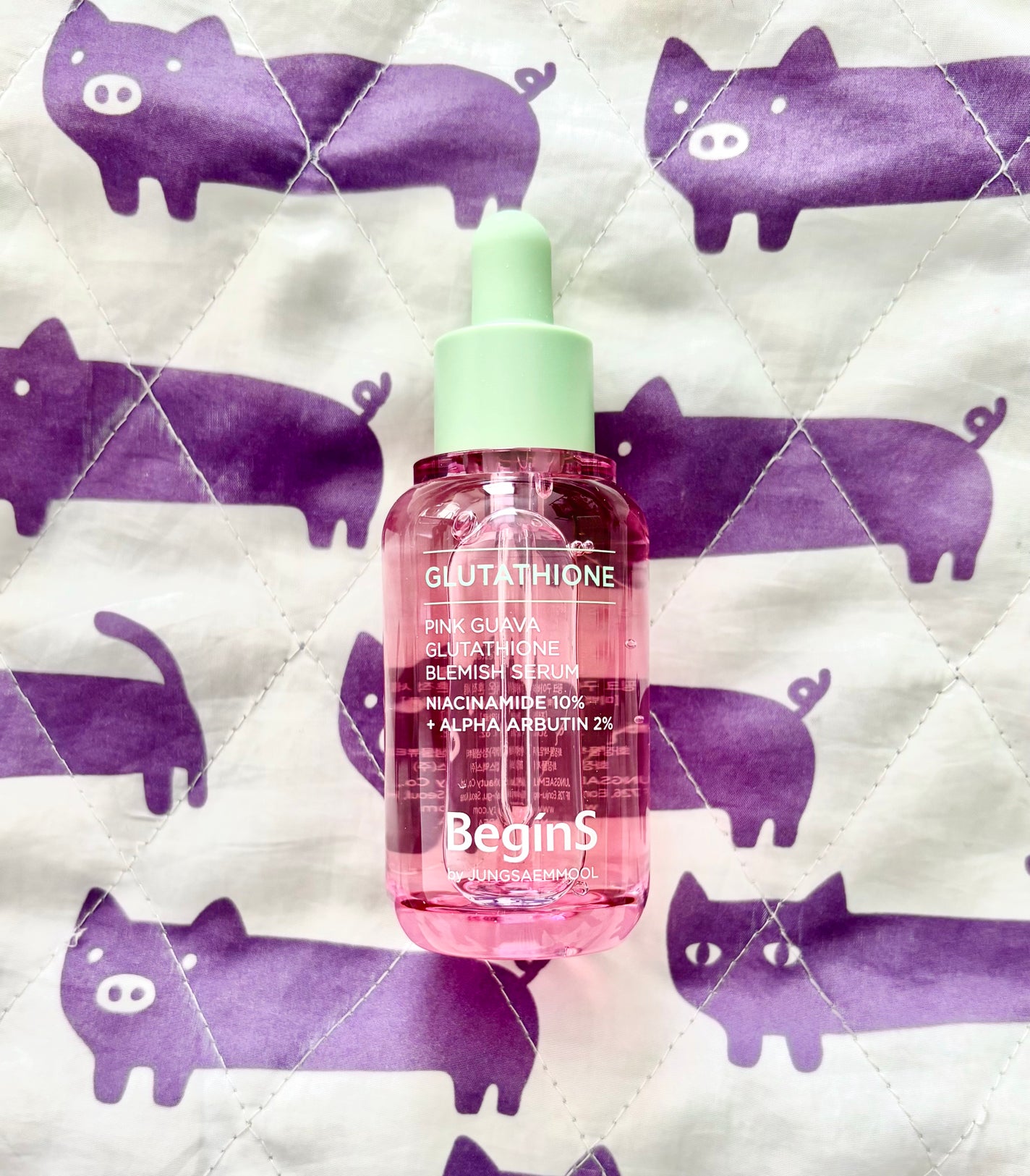 Pink Guava Glutathione Blemish Serum/BeginS by JUNGSAEMMOOL/美容液を使ったクチコミ(1枚目)