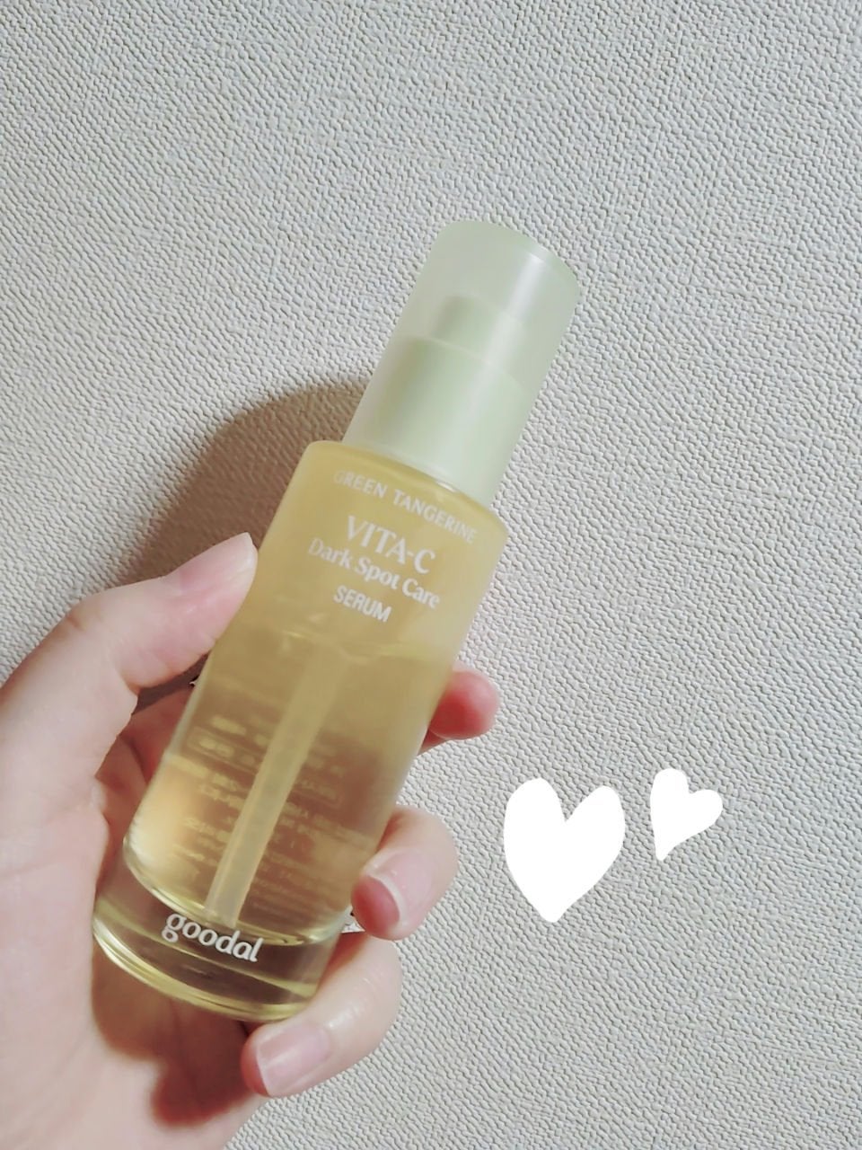 ã°ãªãŒã³ã¿ã³ãžã§ãªã³ ãã¿C ããŒã¯ã¹ãããã±ã¢ã»ã©ã /goodal/çŸå®¹æ¶²ã䜿ã£ãã¯ãã³ãïŒ1æç®ïŒ