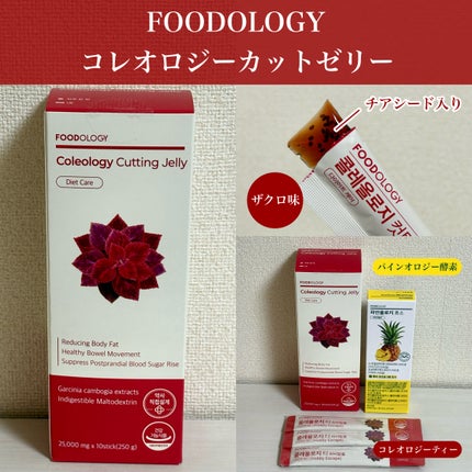 コレオロジーカットゼリー/FOODOLOGY/食品を使ったクチコミ(1枚目)