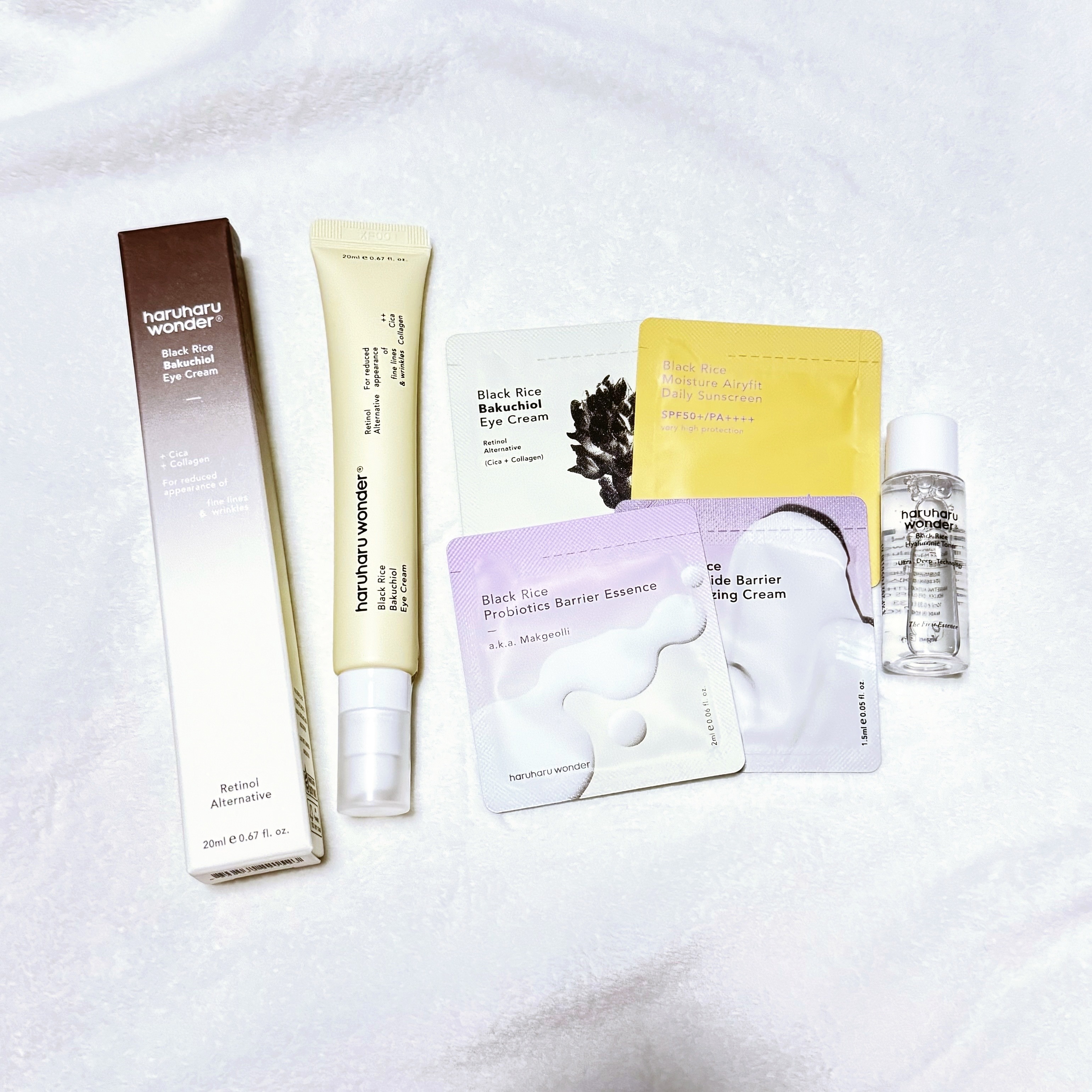 メガ割購入品🇰🇷

✔︎haruharu wonder
ブラックライスバクチオールアイクリーム

バクチオール5,000ppm配合に惹かれて購入しました✨️
使用したらまた投稿したいと思います𓂃✍︎

#ハルハルワンダー #ブラックラ