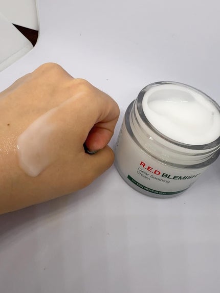 レッドブレミッシュ クリアスージングクリーム/Dr.G/フェイスクリームを使ったクチコミ(3枚目)