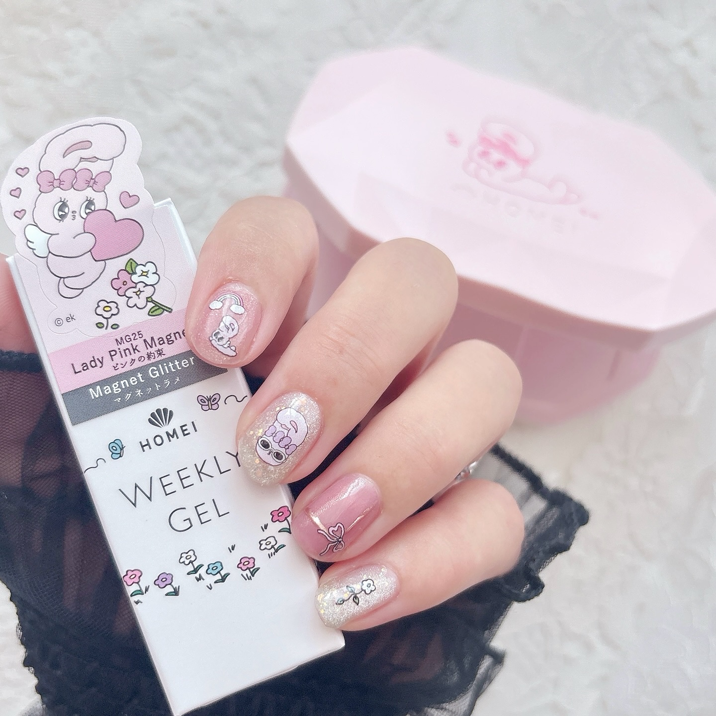 HOMEI ウィークリージェル/HOMEI/ジェルネイルを使ったクチコミ（1枚目）