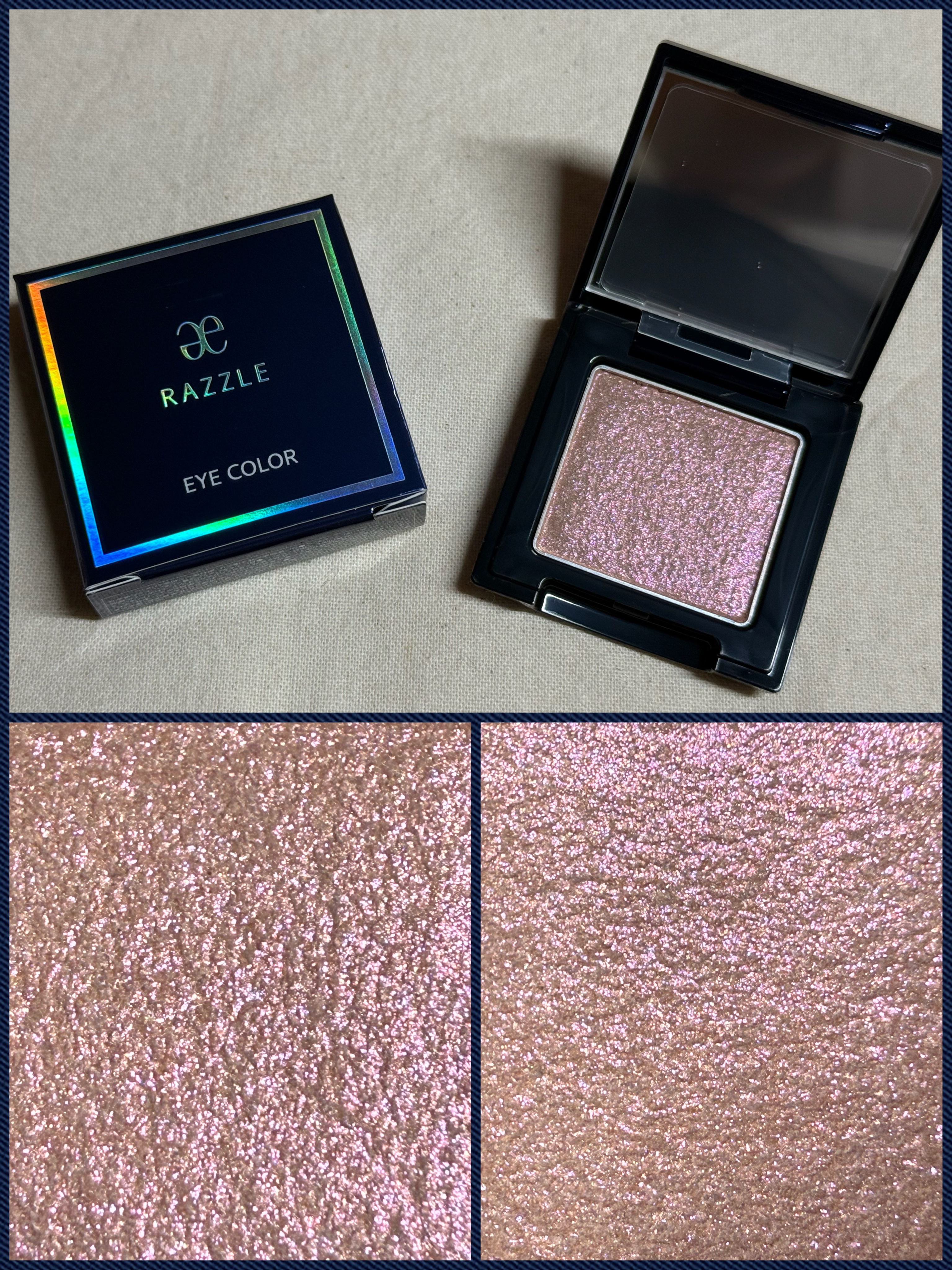 ラズル アイカラー 71 Twilight border/エレガンス ラズル /単色アイシャドウを使ったクチコミ（1枚目）