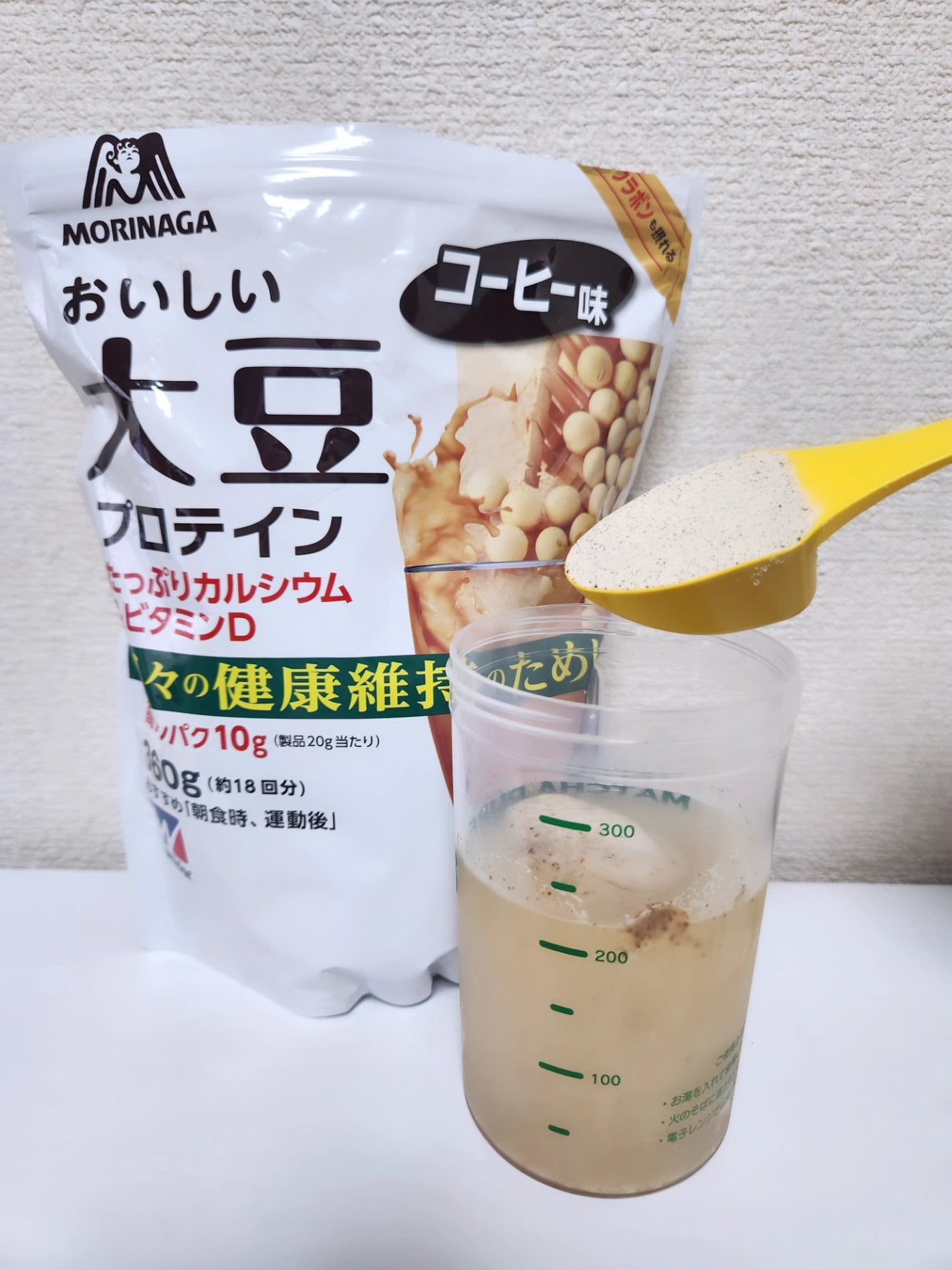 おいしい大豆プロテイン/森永製菓/ソイプロテインを使ったクチコミ(4枚目)