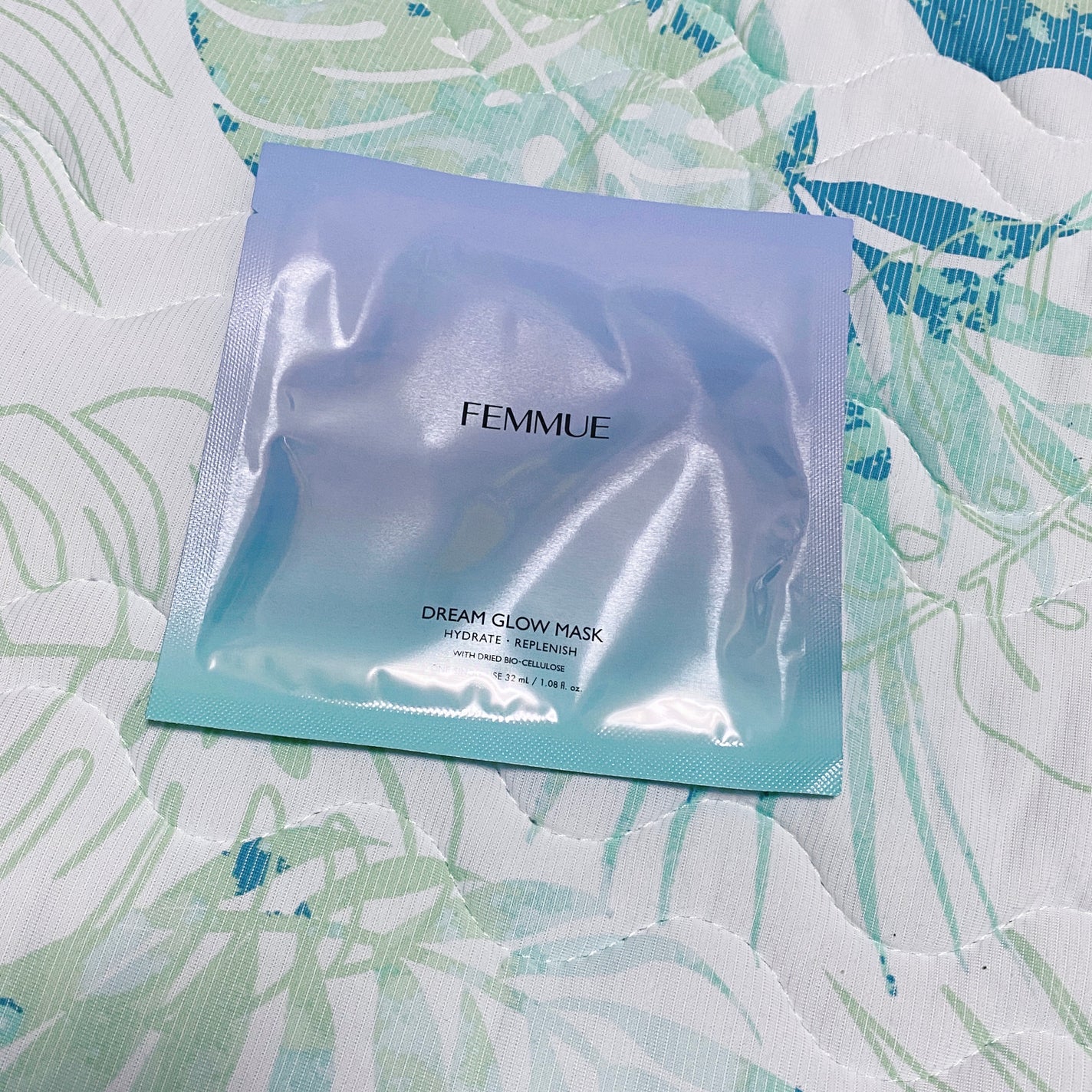 ドリームグロウマスク HR(保水・保湿)/FEMMUE/シートマスク・パックを使ったクチコミ(2枚目)