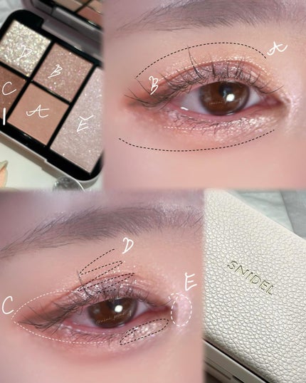 フェイススタイリスト n/SNIDEL BEAUTY/アイシャドウパレットを使ったクチコミ(7枚目)