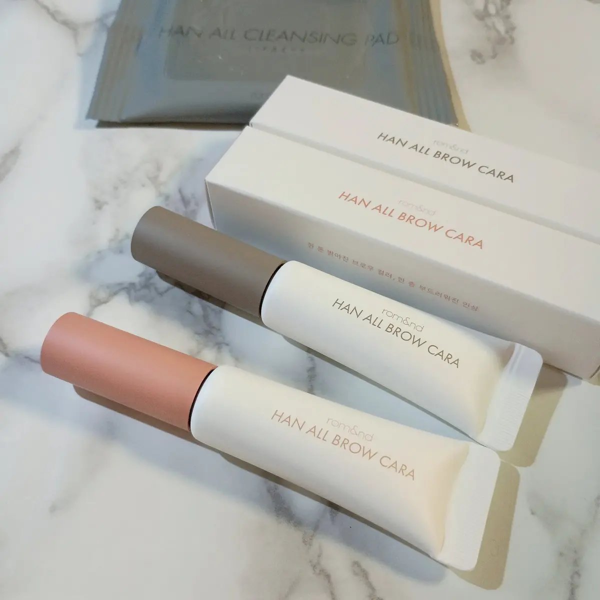 ハンオールブロウカラ/rom&nd/眉マスカラを使ったクチコミ（1枚目）