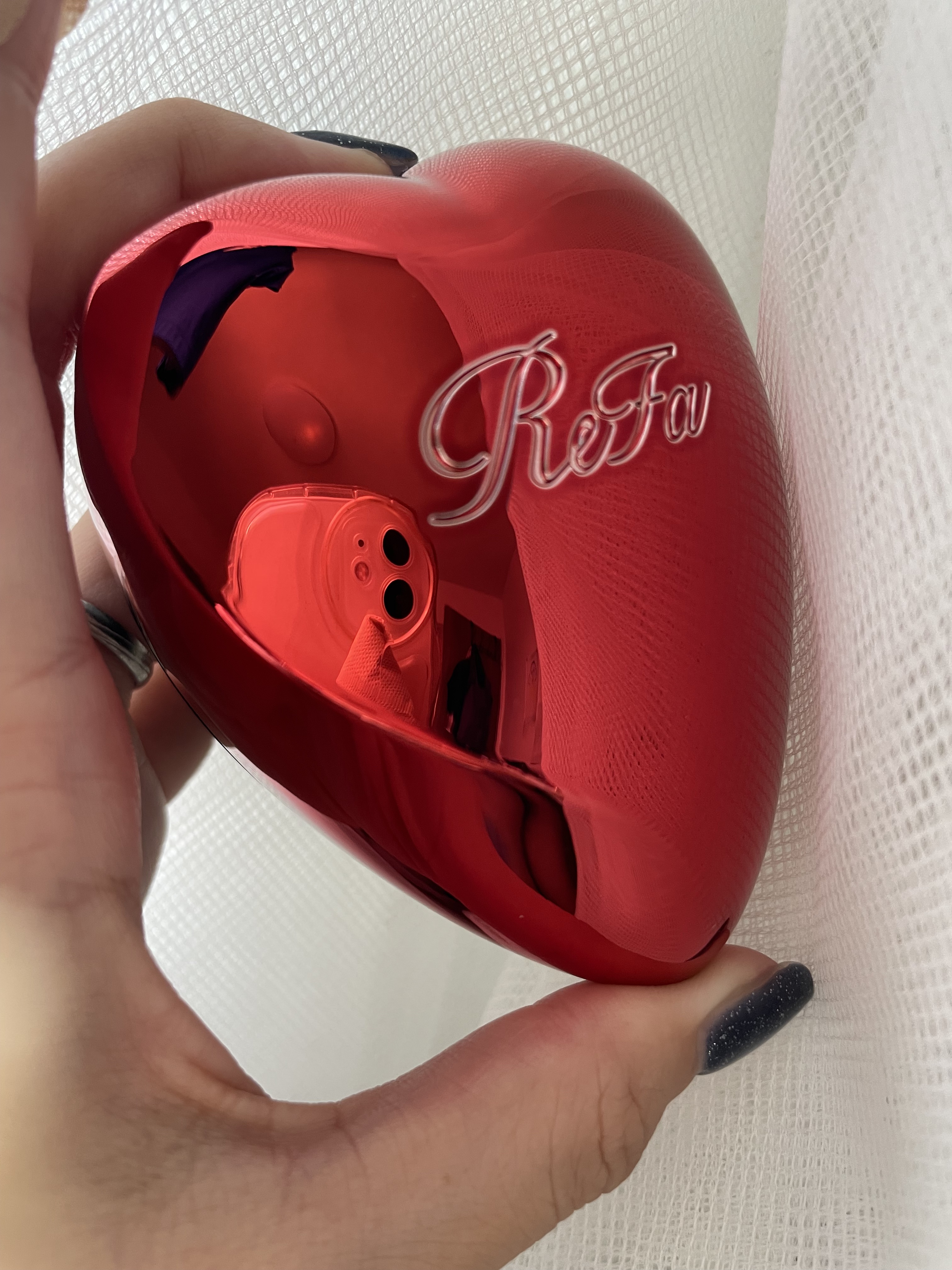 リファ ハートブラシ Shine Red（シャインレッド）/ReFa/頭皮ケアを使ったクチコミ（1枚目）