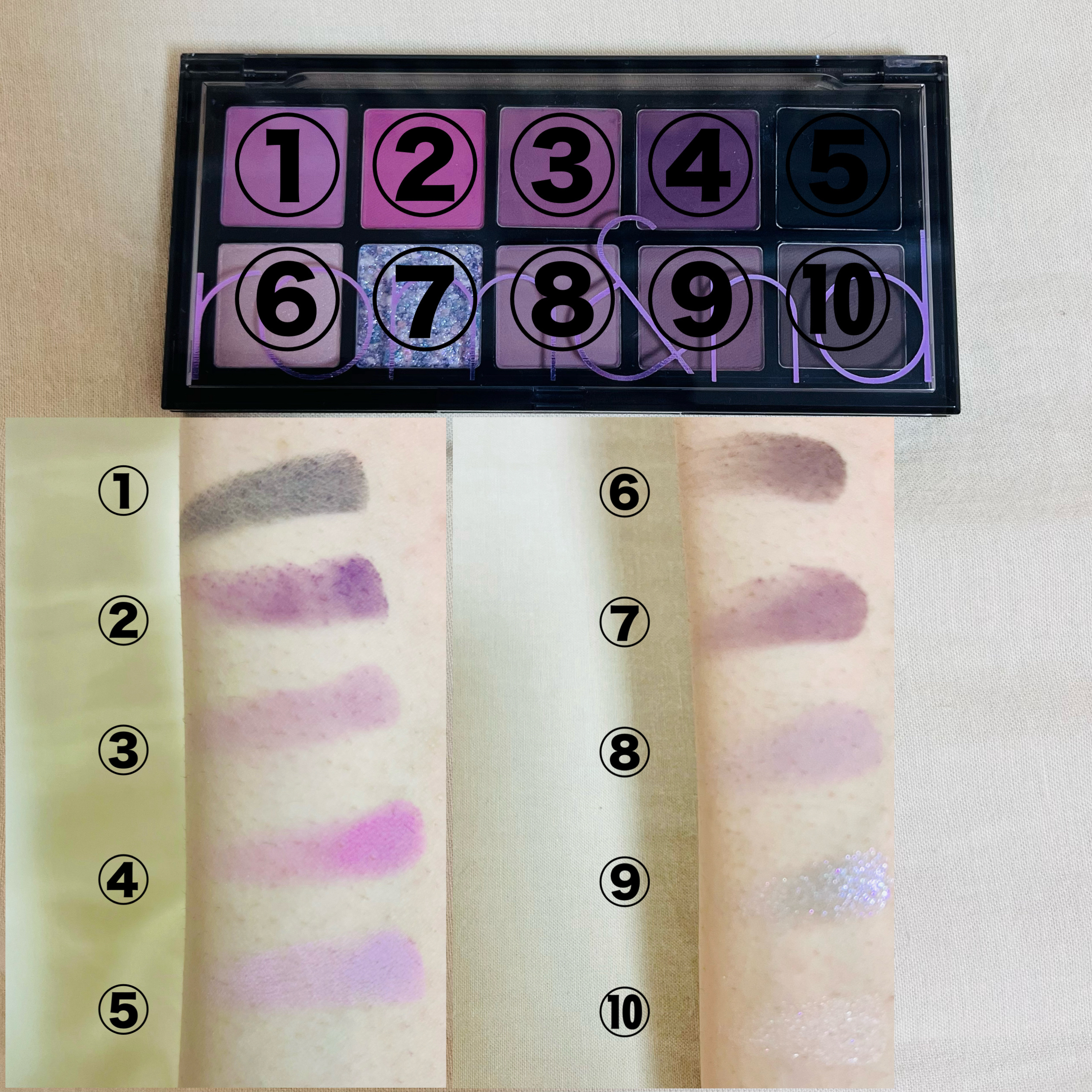 ベターザンパレット 11 チキチキガーデン(CHEEKY CHEEKY GARDEN) /rom&nd/アイシャドウパレットを使ったクチコミ（3枚目）