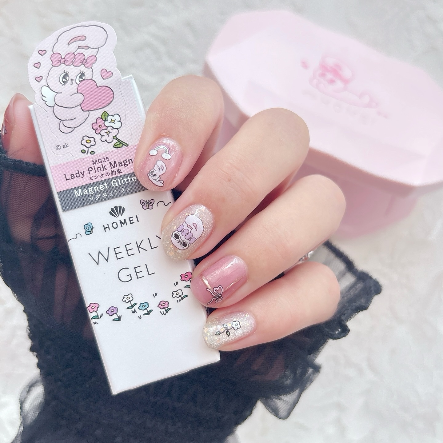 HOMEI ウィークリージェル/HOMEI/ジェルネイルを使ったクチコミ（2枚目）
