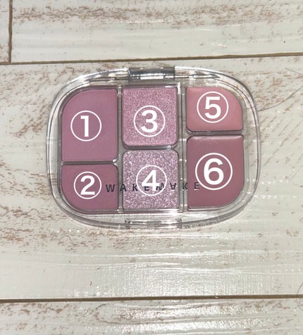 ソフトシアーマルチパレット/wakemake/アイシャドウパレットを使ったクチコミ(1枚目)