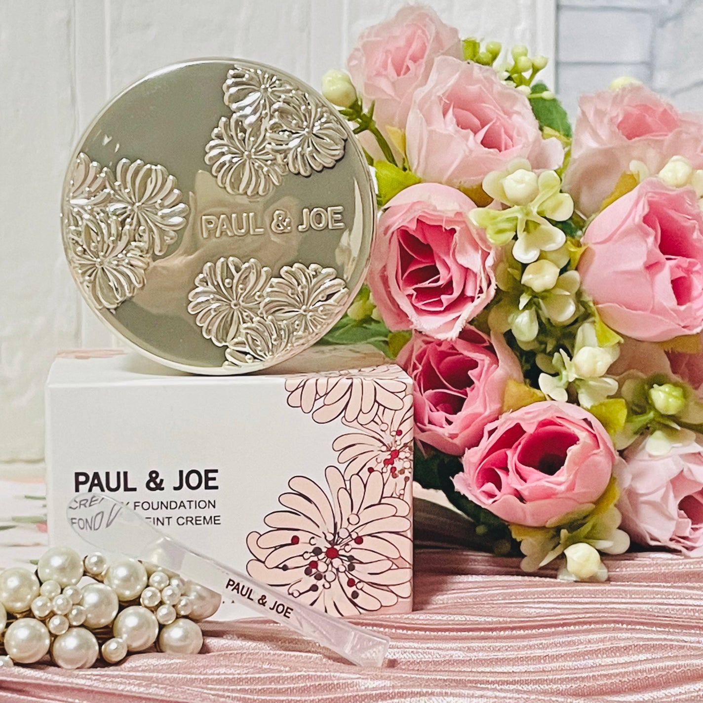 サブライム クリーム ファンデーション/PAUL & JOE BEAUTE/クリーム・エマルジョンファンデーションを使ったクチコミ(2枚目)