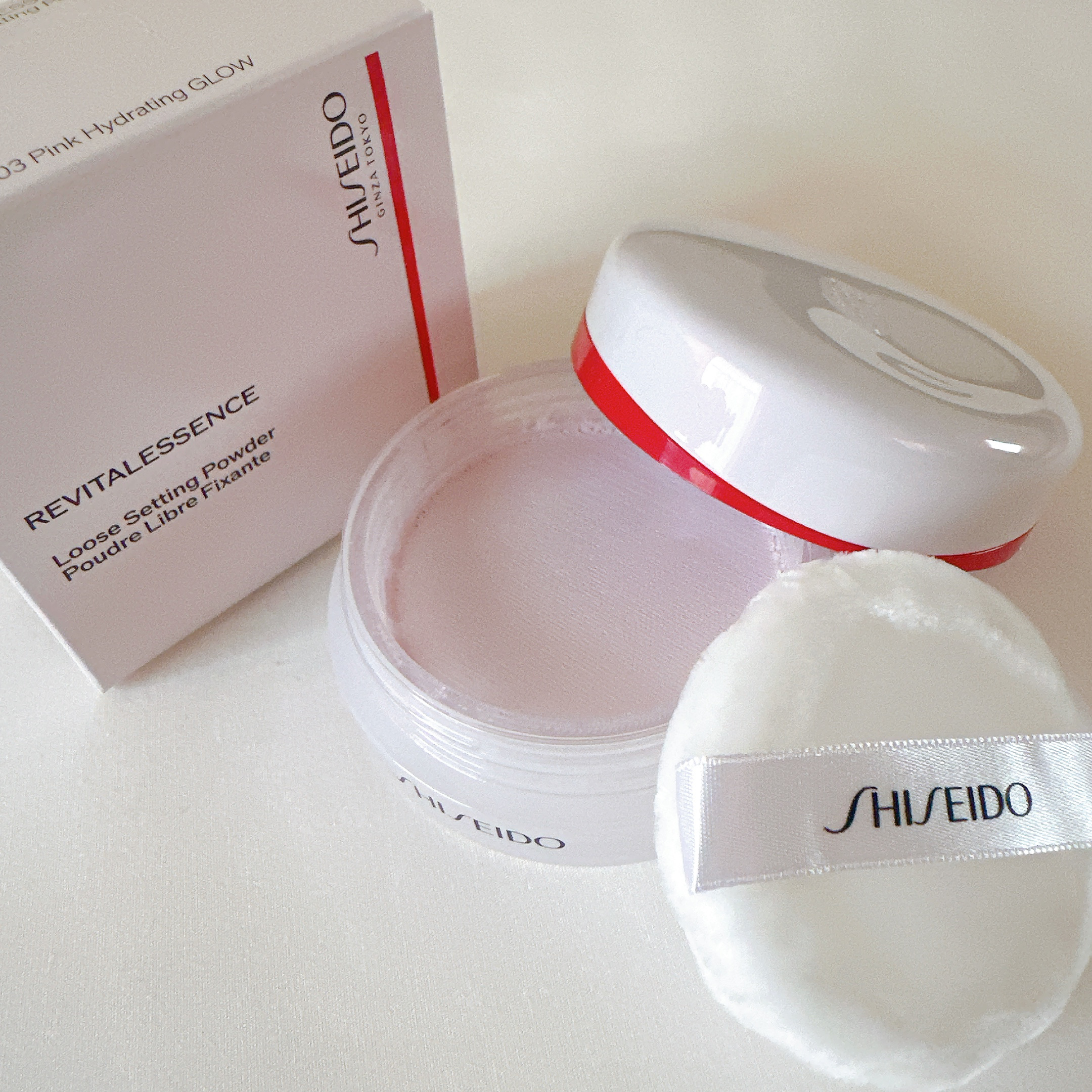 SHISEIDO エッセンス スキンセッティング パウダー/SHISEIDO/ルースパウダーを使ったクチコミ（3枚目）