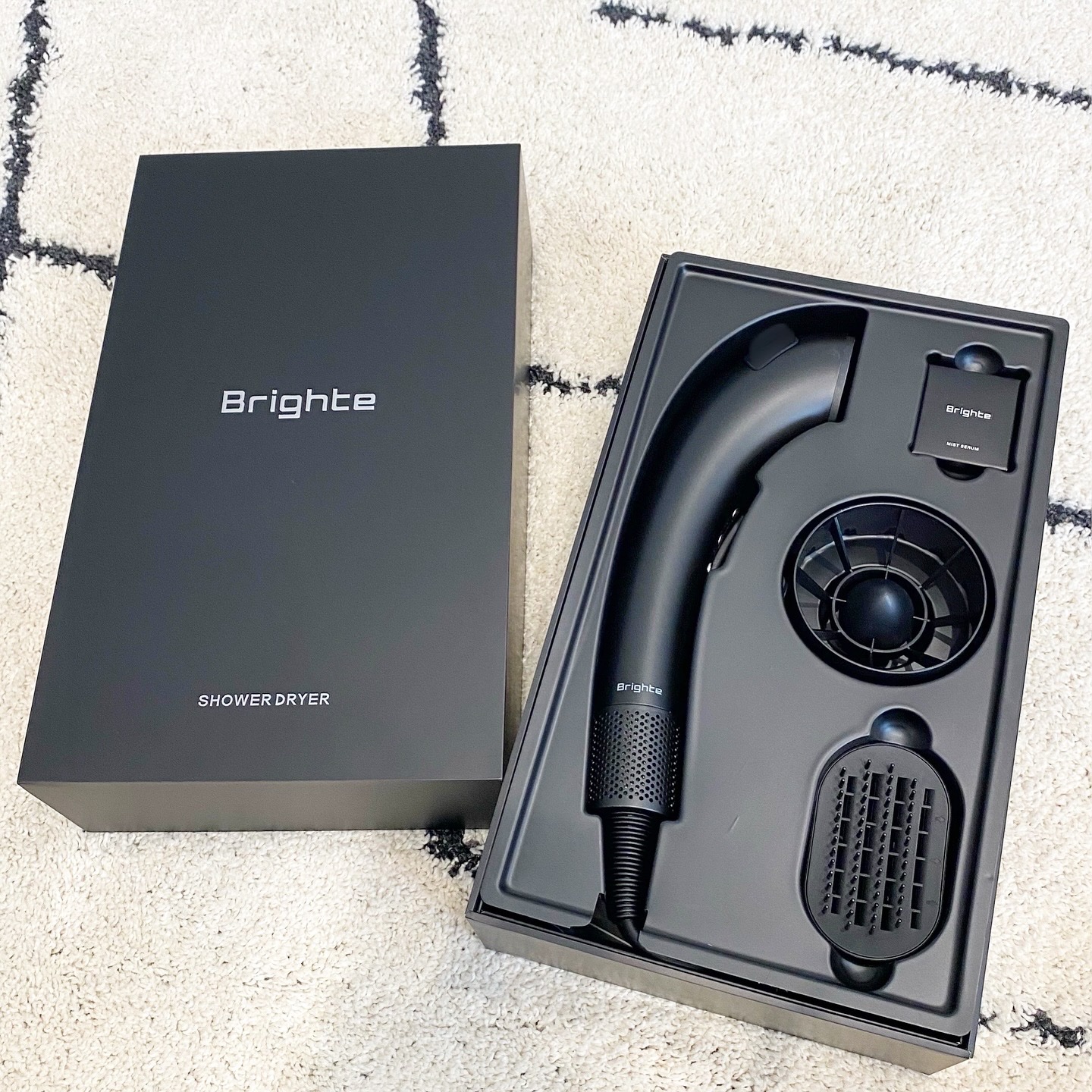 SHOWER DRYER/Brighte/ドライヤーを使ったクチコミ（1枚目）
