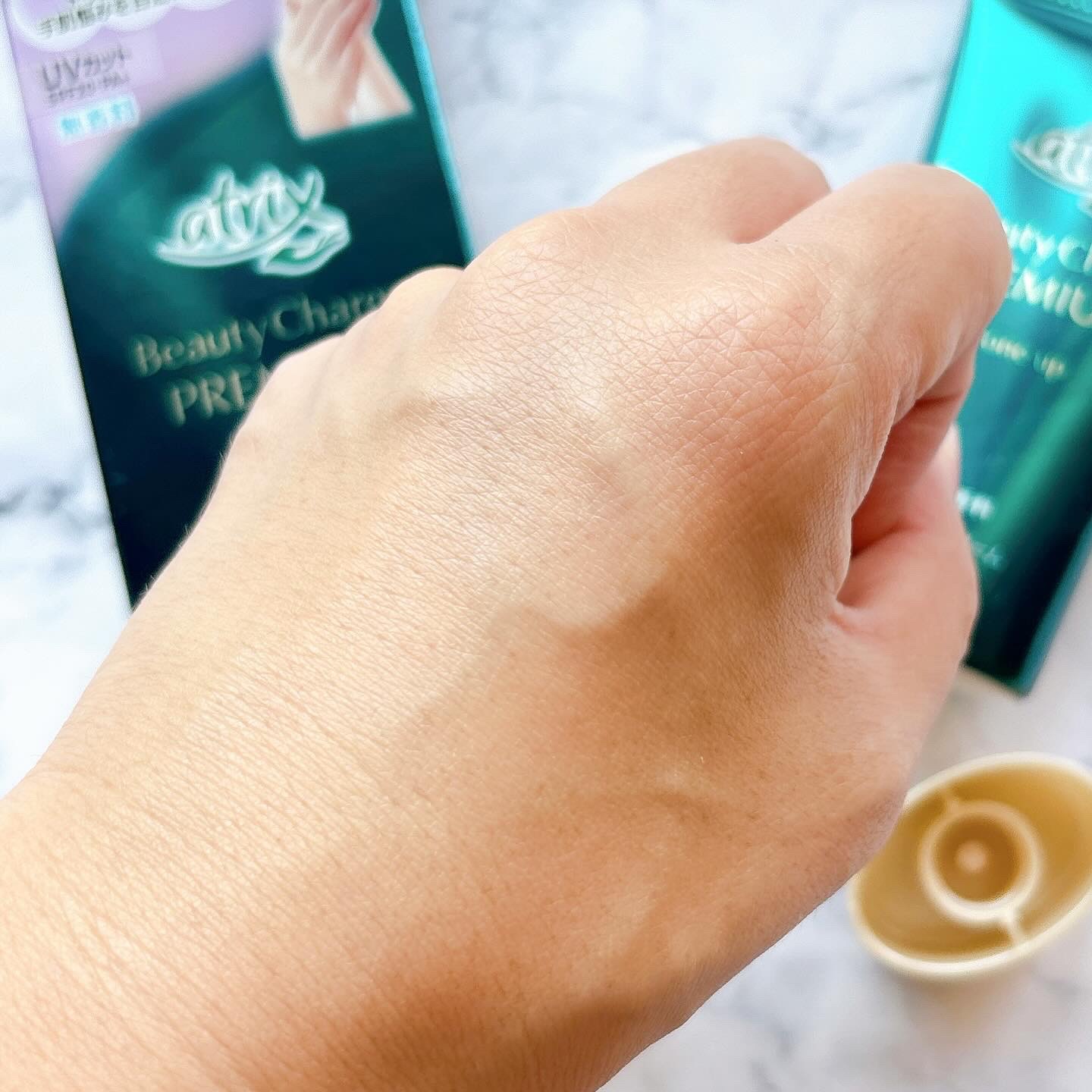アトリックス ビューティーチャージプレミアム トーンアップ ハンドクリーム 無香料/アトリックス/ハンドクリームを使ったクチコミ（3枚目）