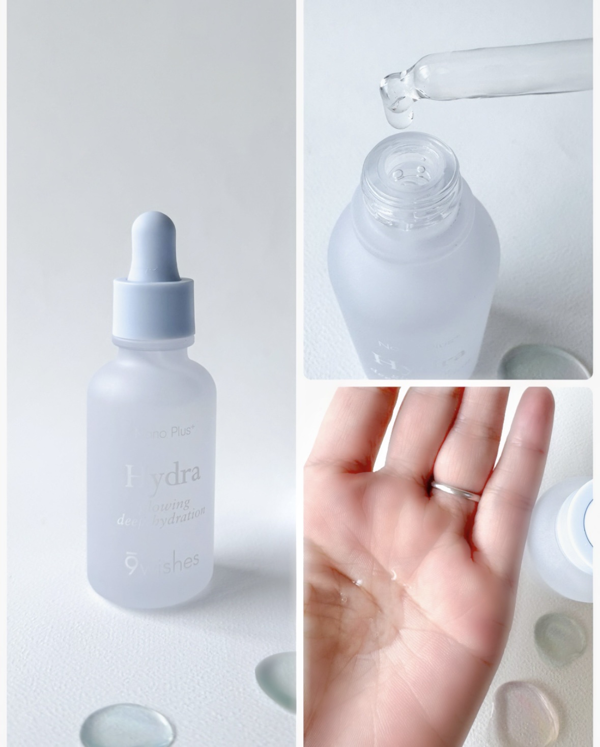 ハイドラアンプル3ナノプラス/9Wishes/美容液を使ったクチコミ（3枚目）