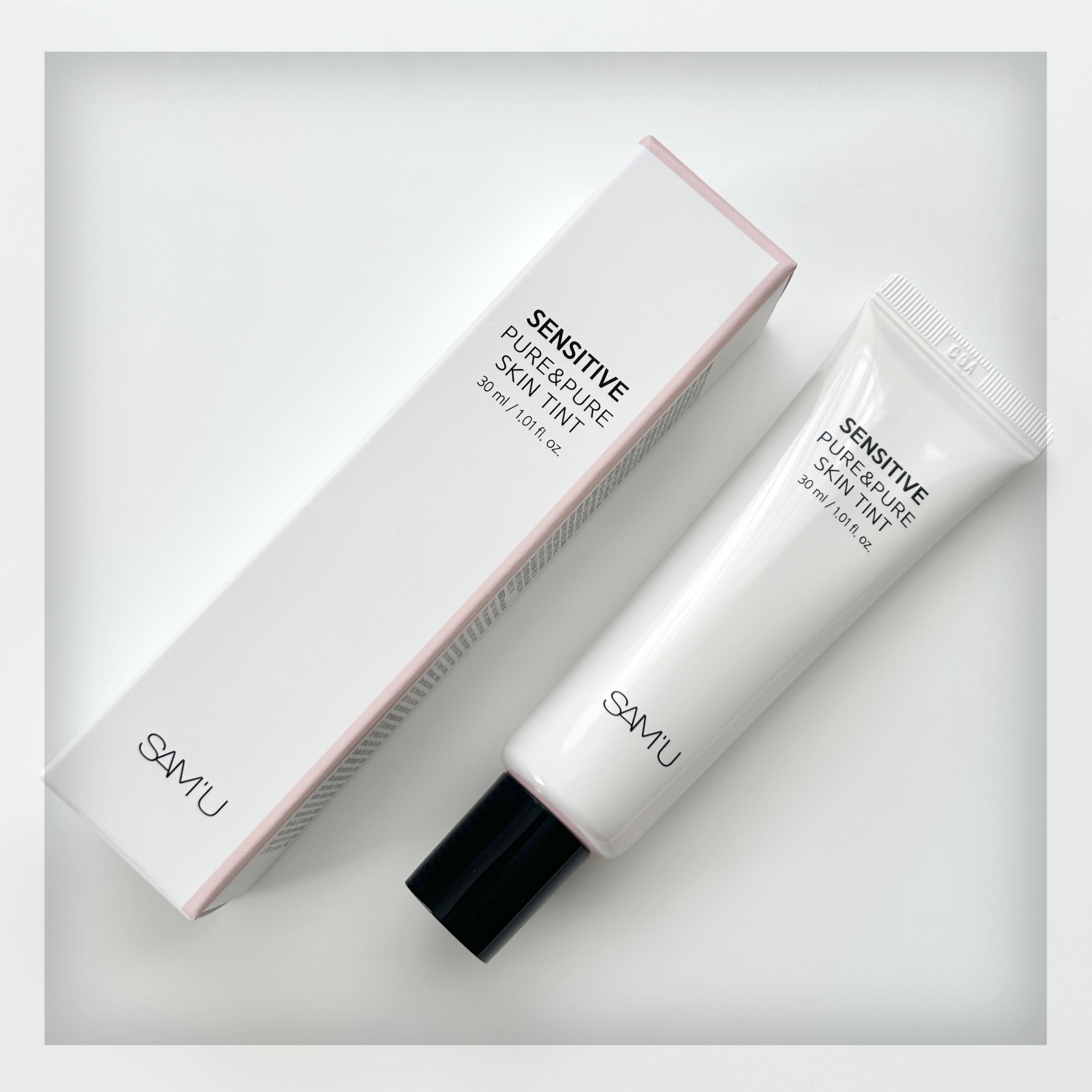 センシティブピュア＆ピュアスキンティント/SAM'U/化粧下地を使ったクチコミ（1枚目）