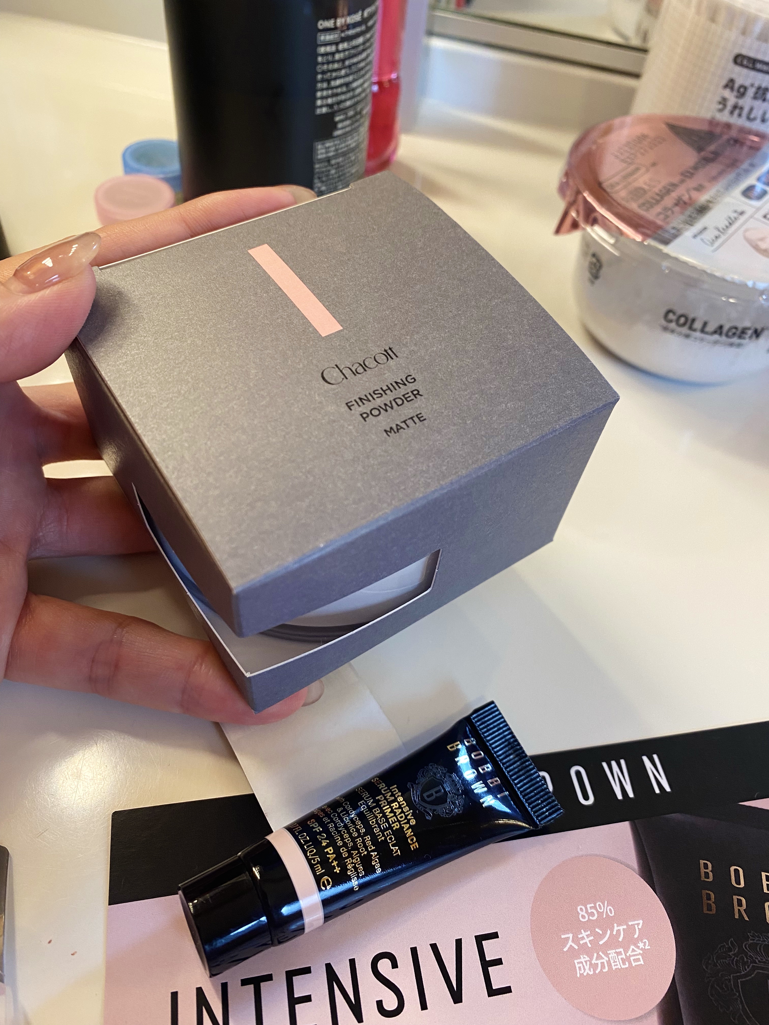 チャコット フィニッシングパウダー モイスト/チャコット・コスメティクス/ルースパウダーを使ったクチコミ（1枚目）