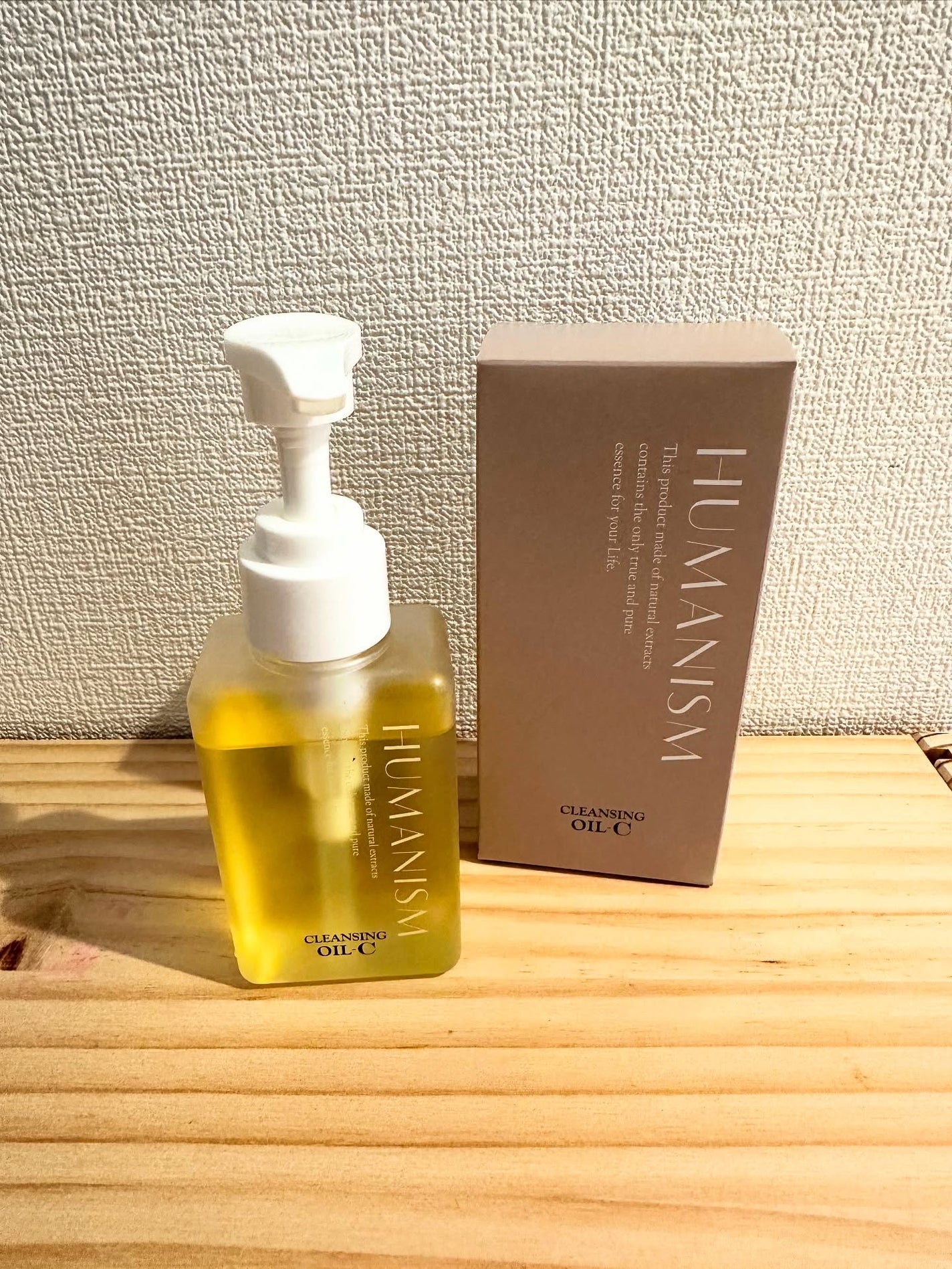 クレンジングオイルーC/ヒューマニズム/オイルクレンジングを使ったクチコミ(1枚目)