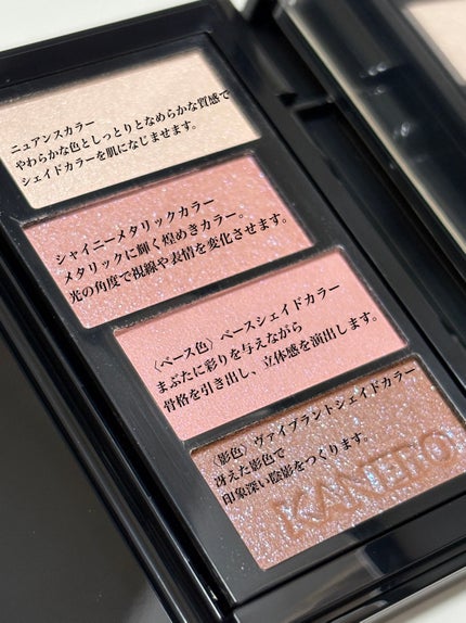 カラードシャドウ 06 Scenic Beauty/KANEBO/アイシャドウパレットの画像
