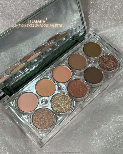 ライトオンアイズシャドウパレット/ルミル/アイシャドウパレットを使ったクチコミ(6枚目)
