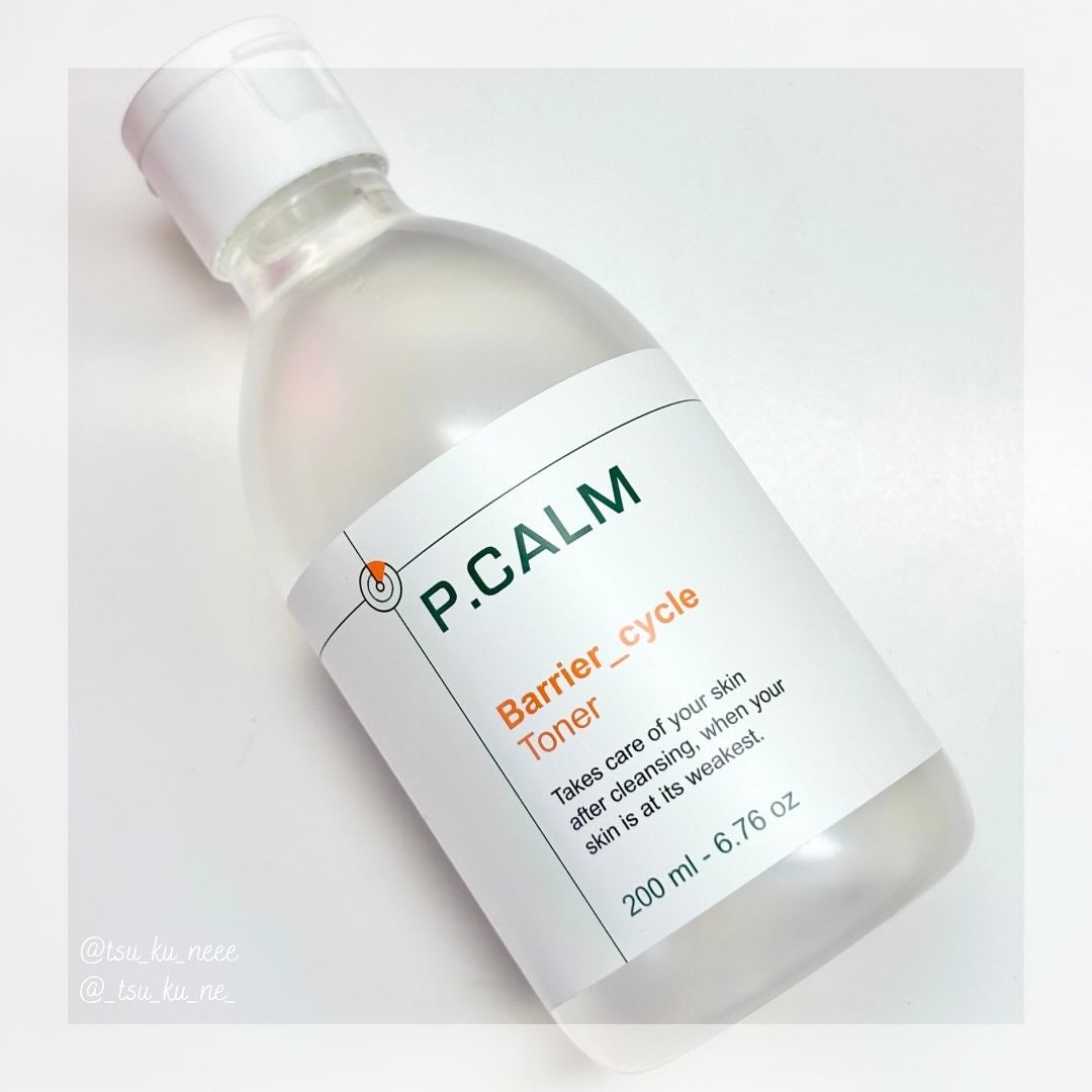 バリアサイクルトナー/P.CALM/化粧水を使ったクチコミ(1枚目)