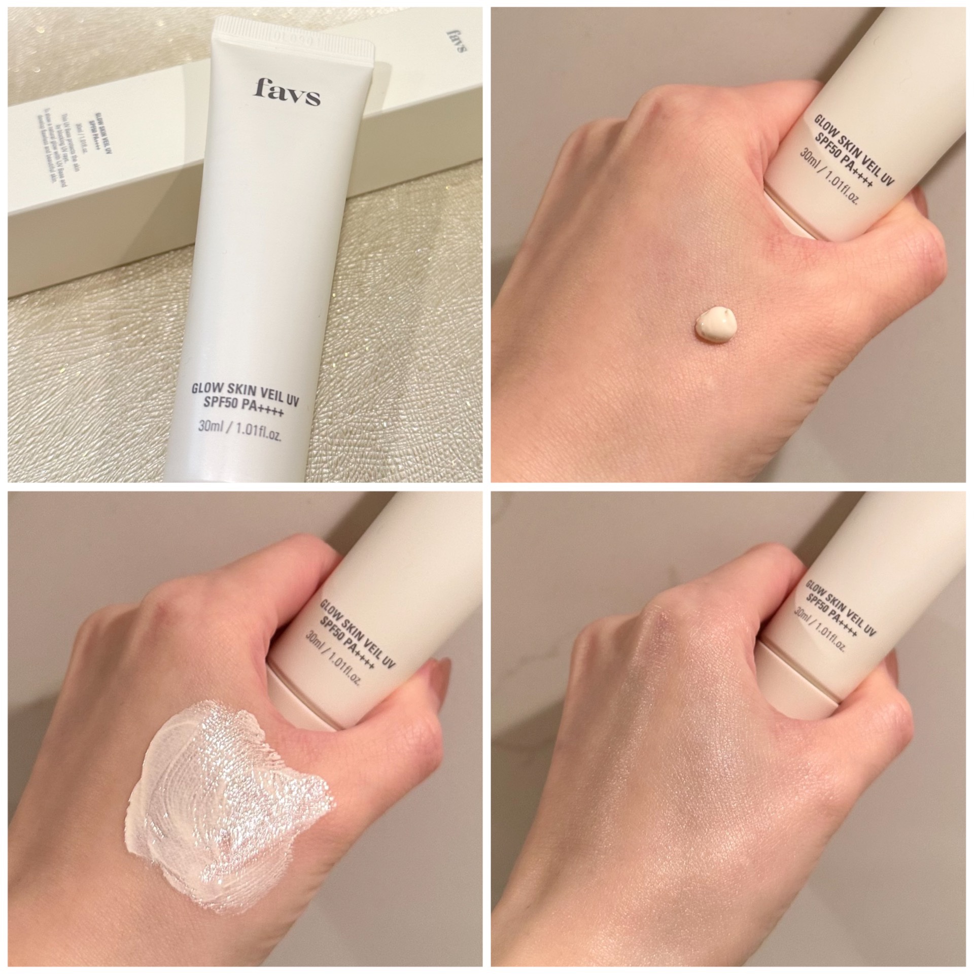グロウスキンヴェール UV/favs/日焼け止めローションを使ったクチコミ（2枚目）