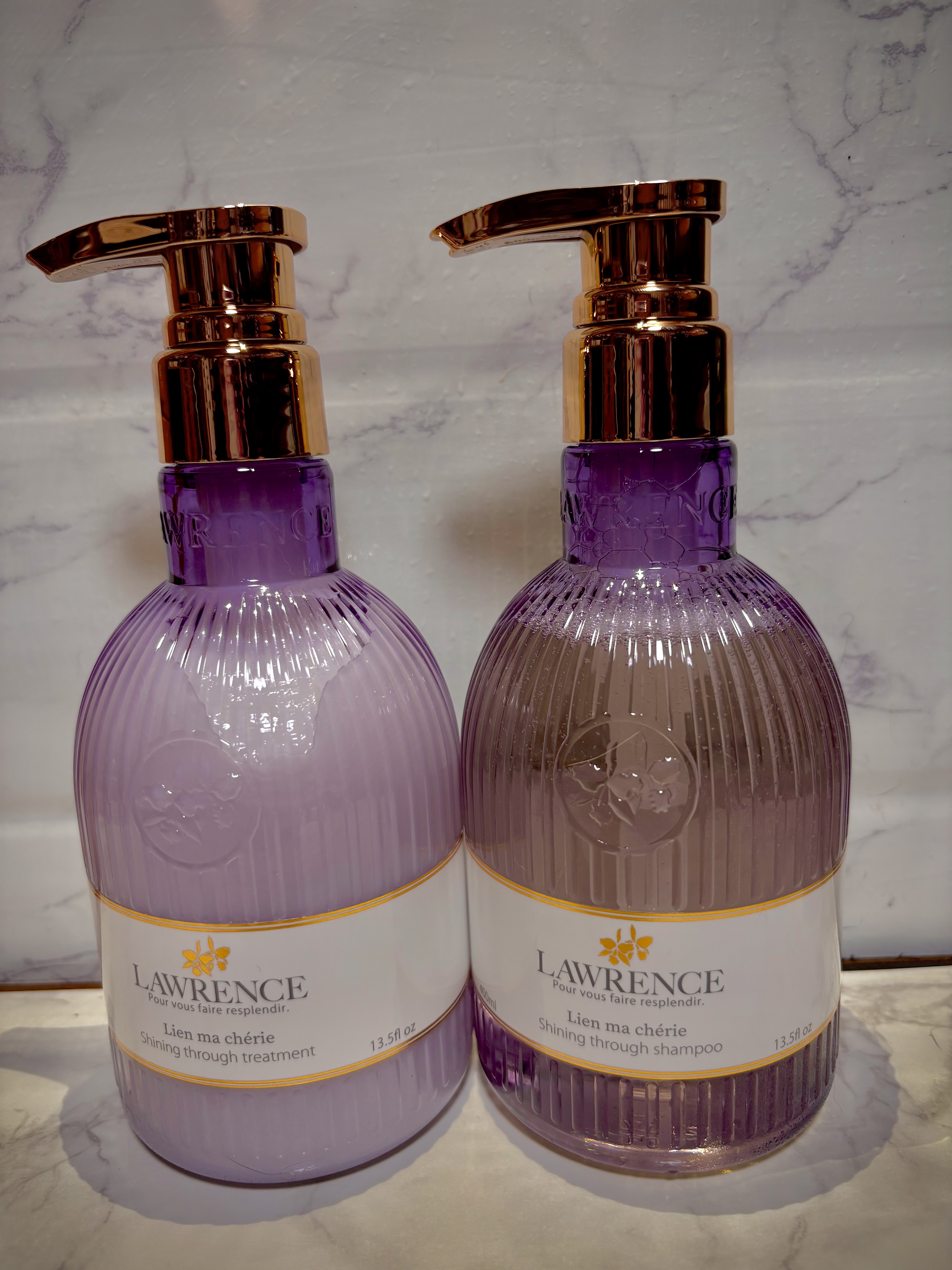 ロウレンス　シャイニングスルーシャンプー/トリートメント　リアンマシェリ（レイヤードモイストタイプ）/ロウレンス /市販シャンプーを使ったクチコミ（1枚目）